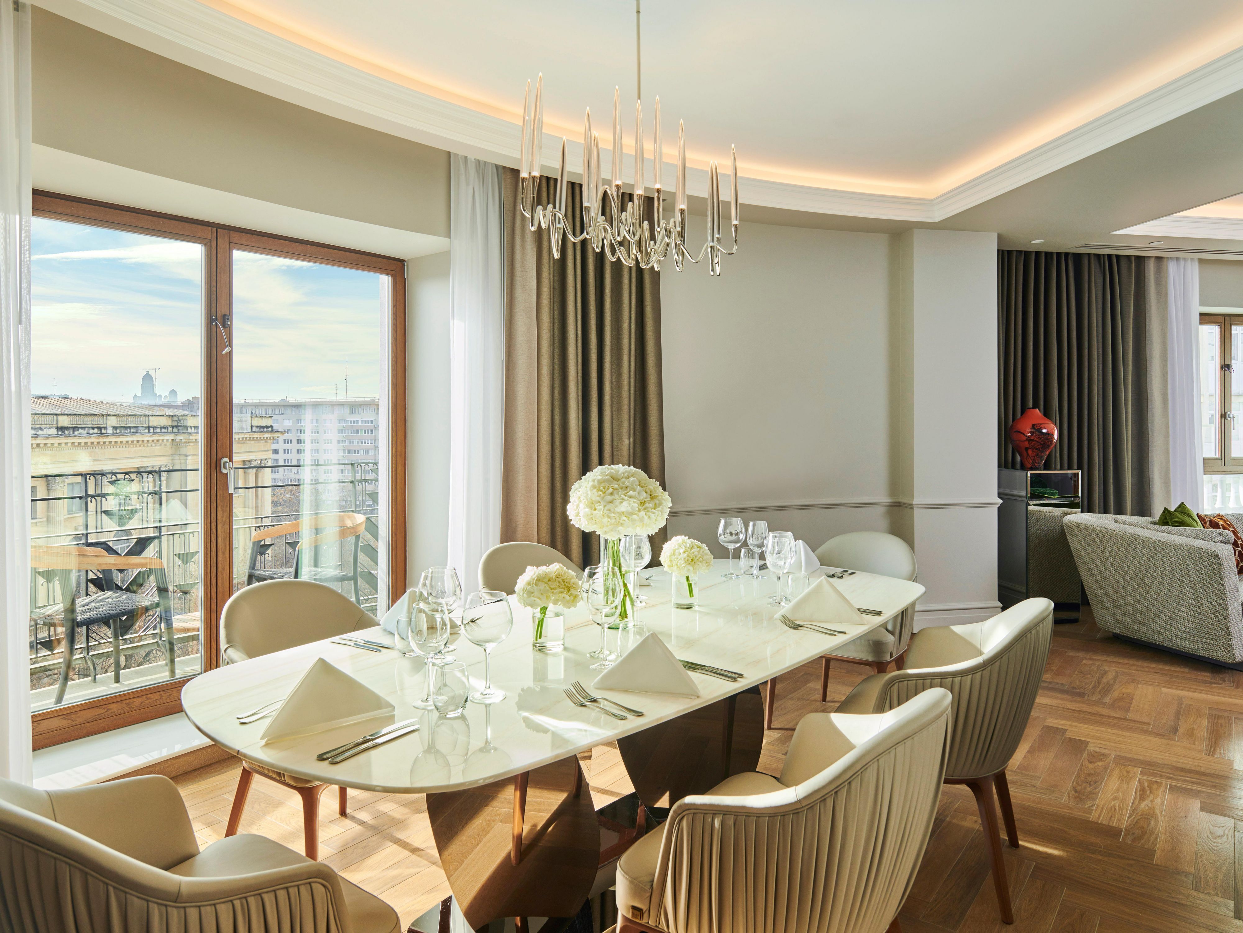 InterContinental Athenee Palace Royal Suite Dinning Room