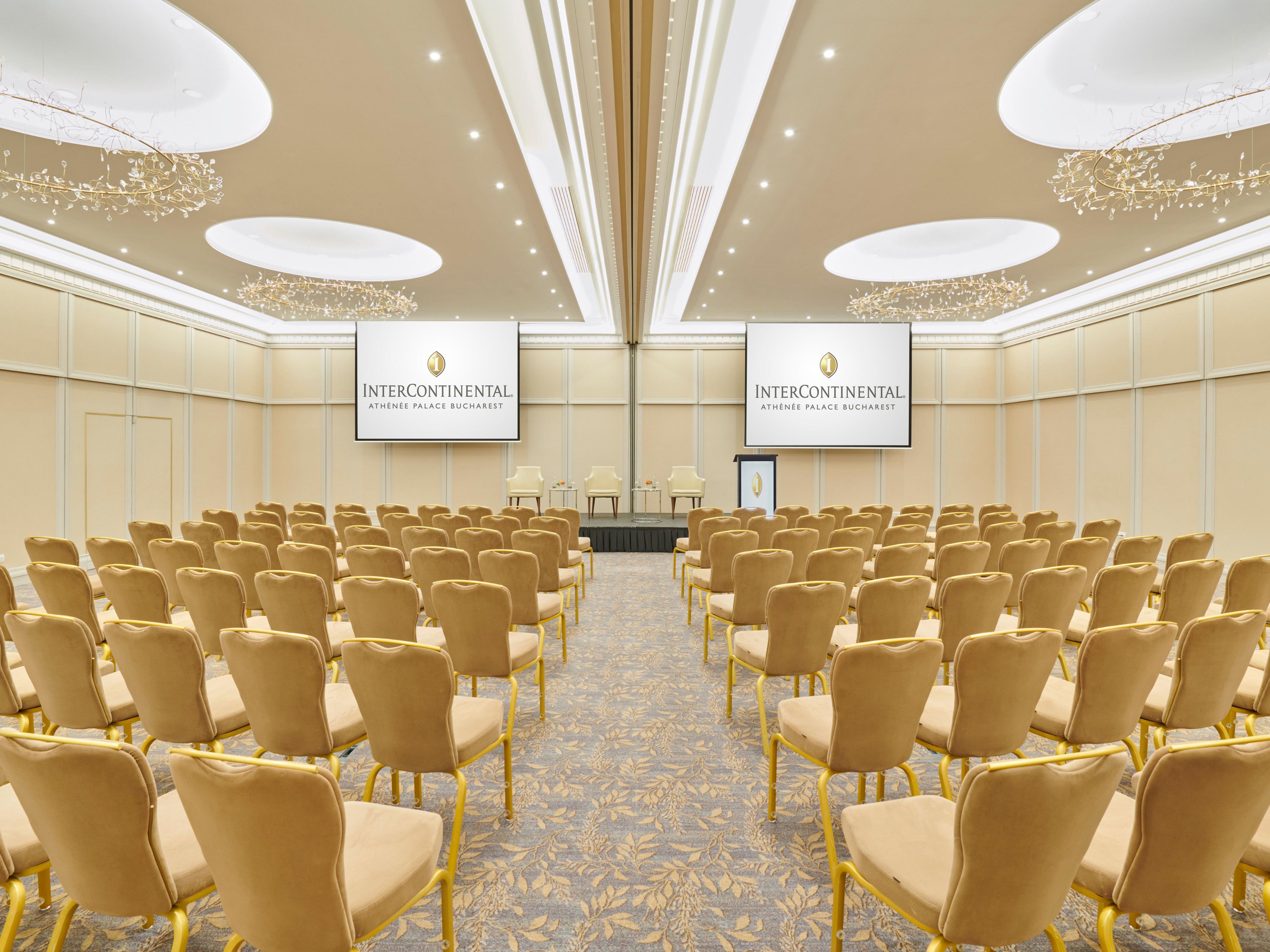 Regina Maria Ballroom theatre setup