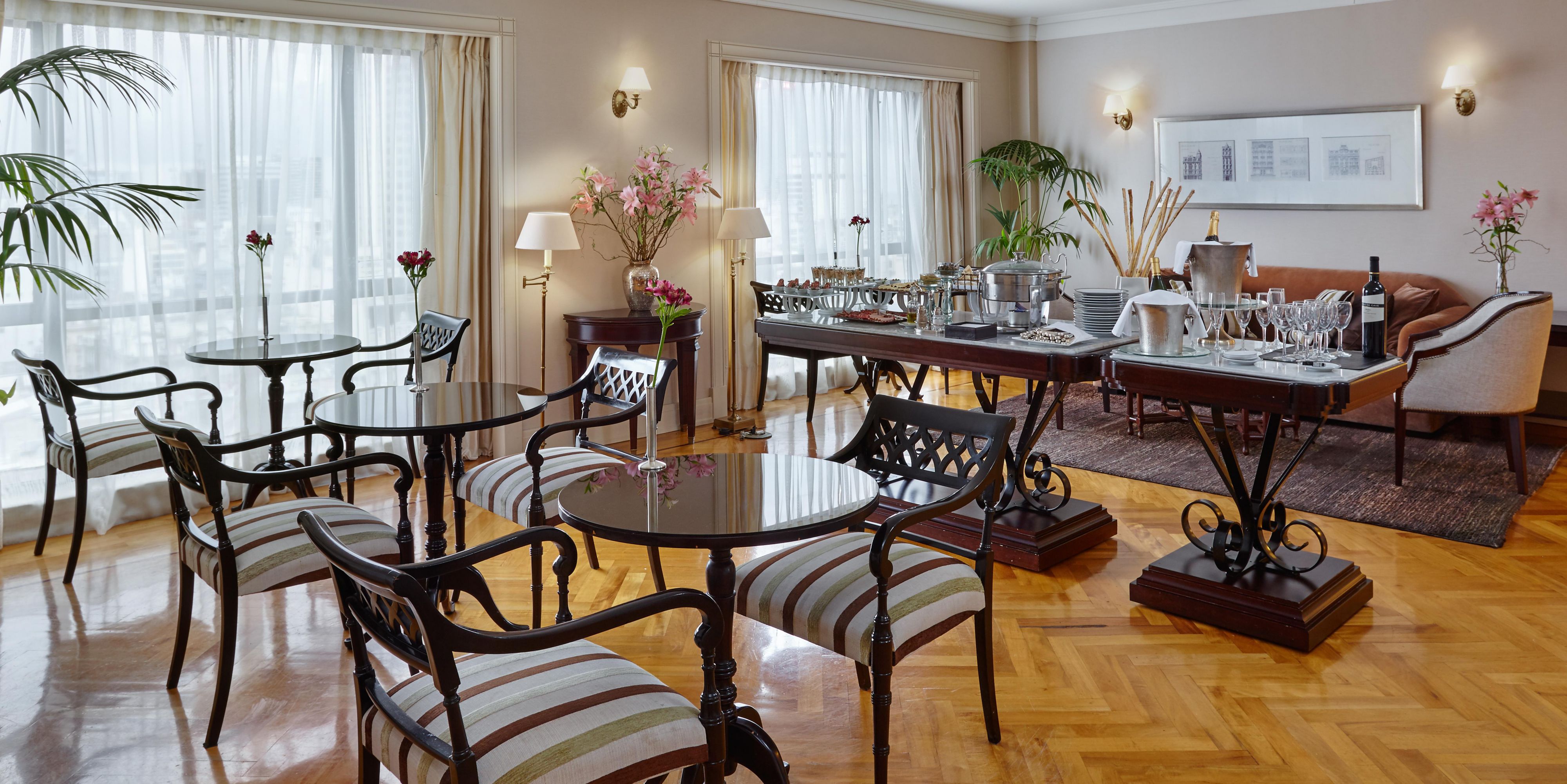 Hotel Exterior at Dusk