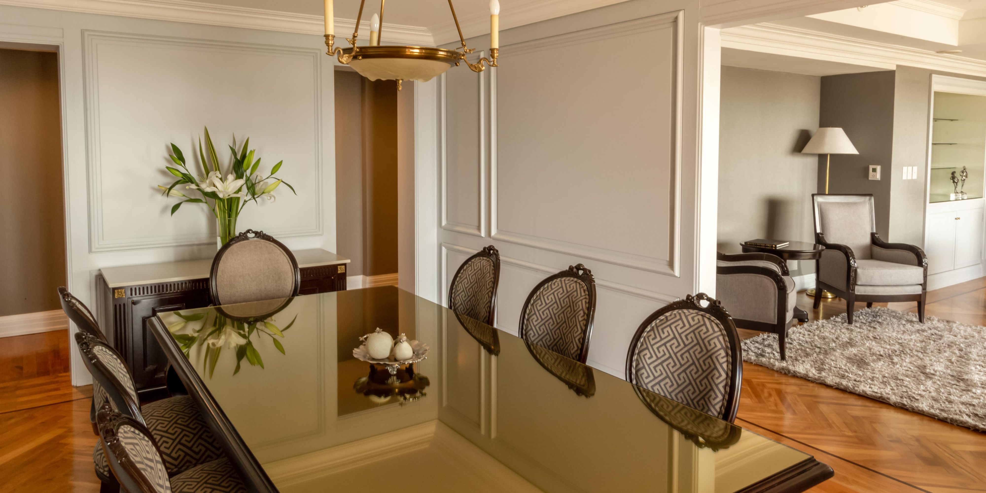 Presidential Suite Dining Area