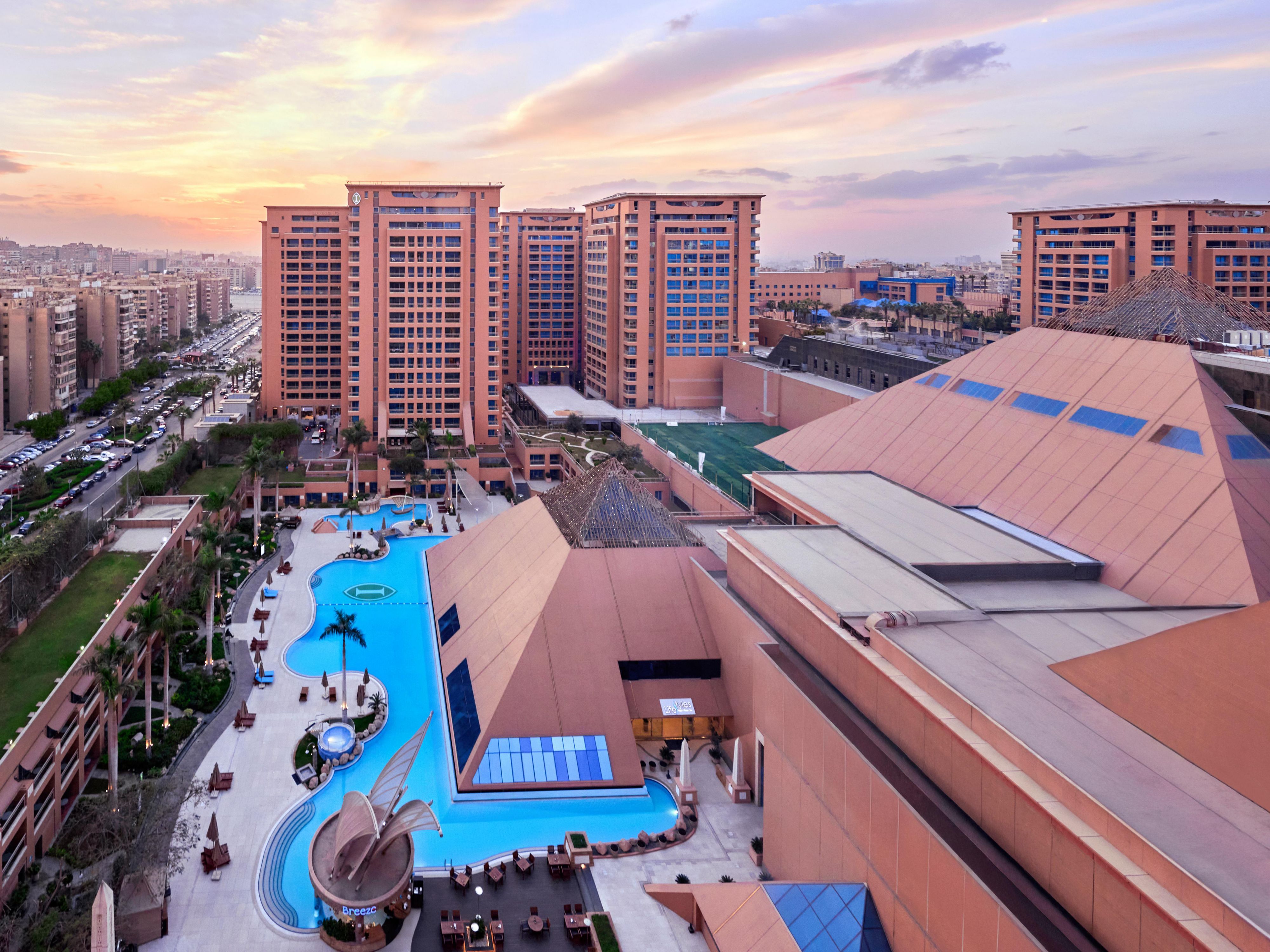 Splendid views of the landscape and swimming pool