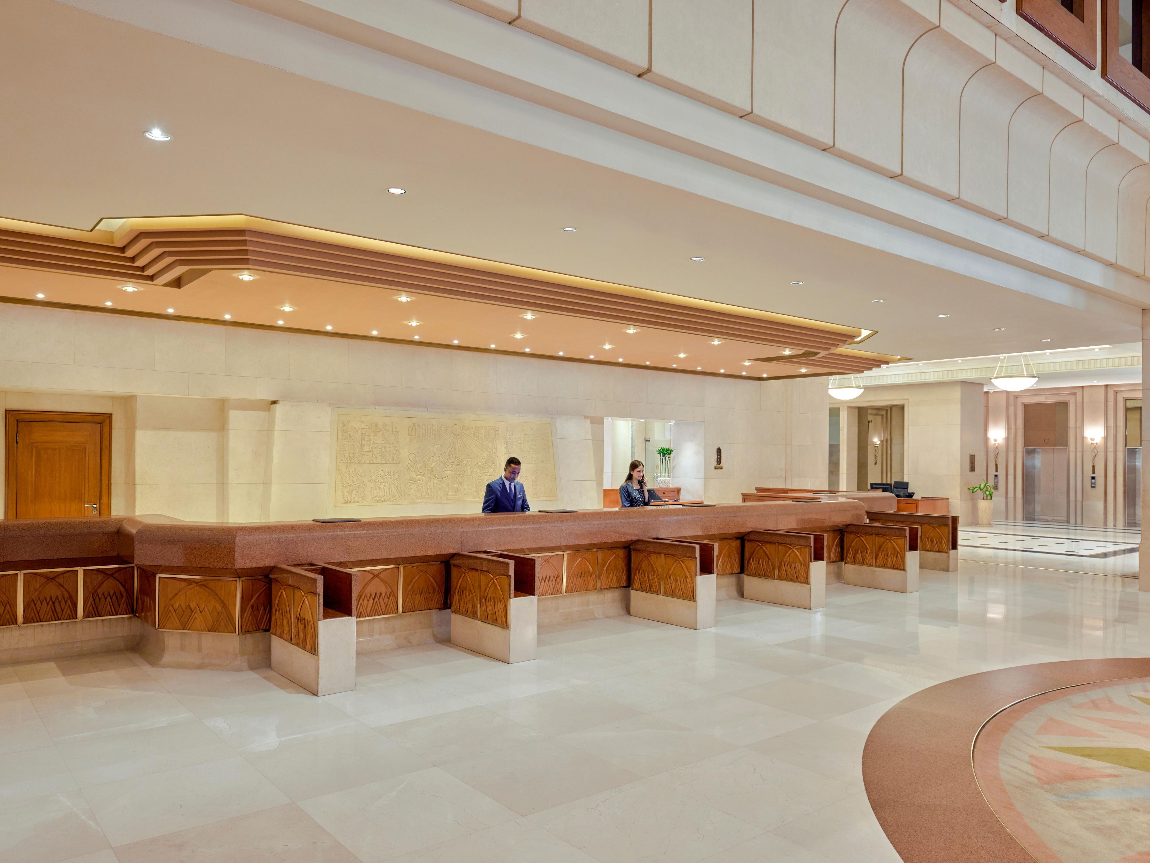 Welcoming service to ensure a seamless arrival