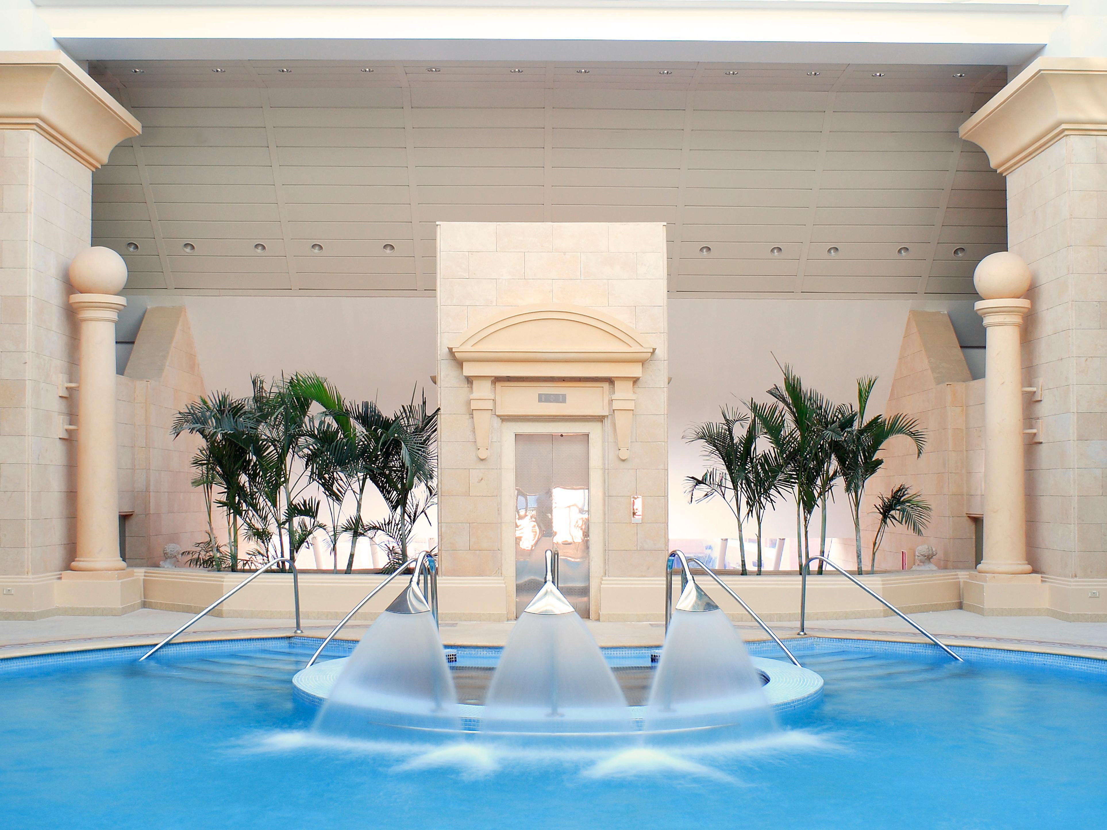 A dip in the Indoor Hydro Pool can help you relax and unwind