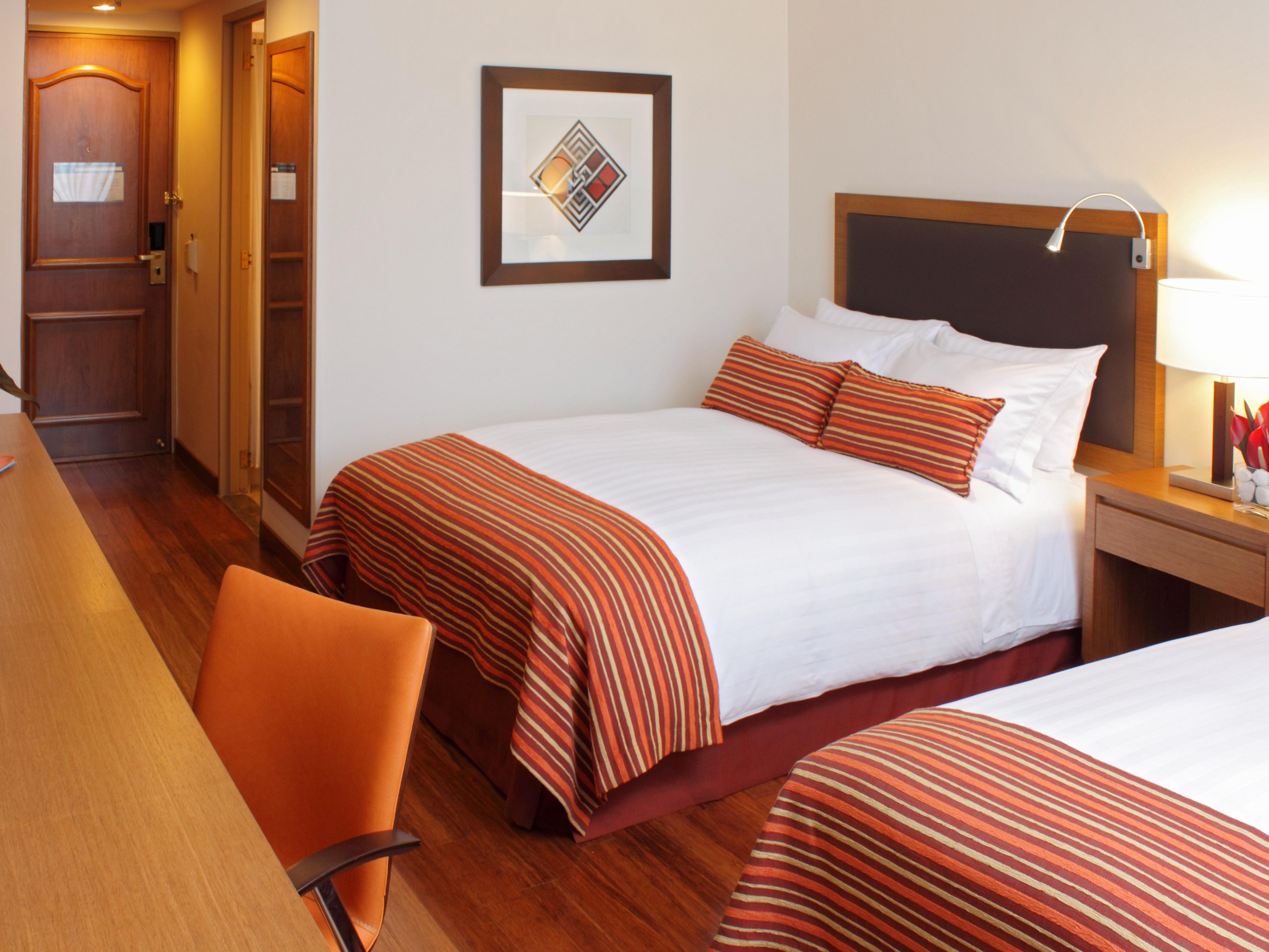 Indulge yourself in our warm, welcoming guest rooms.