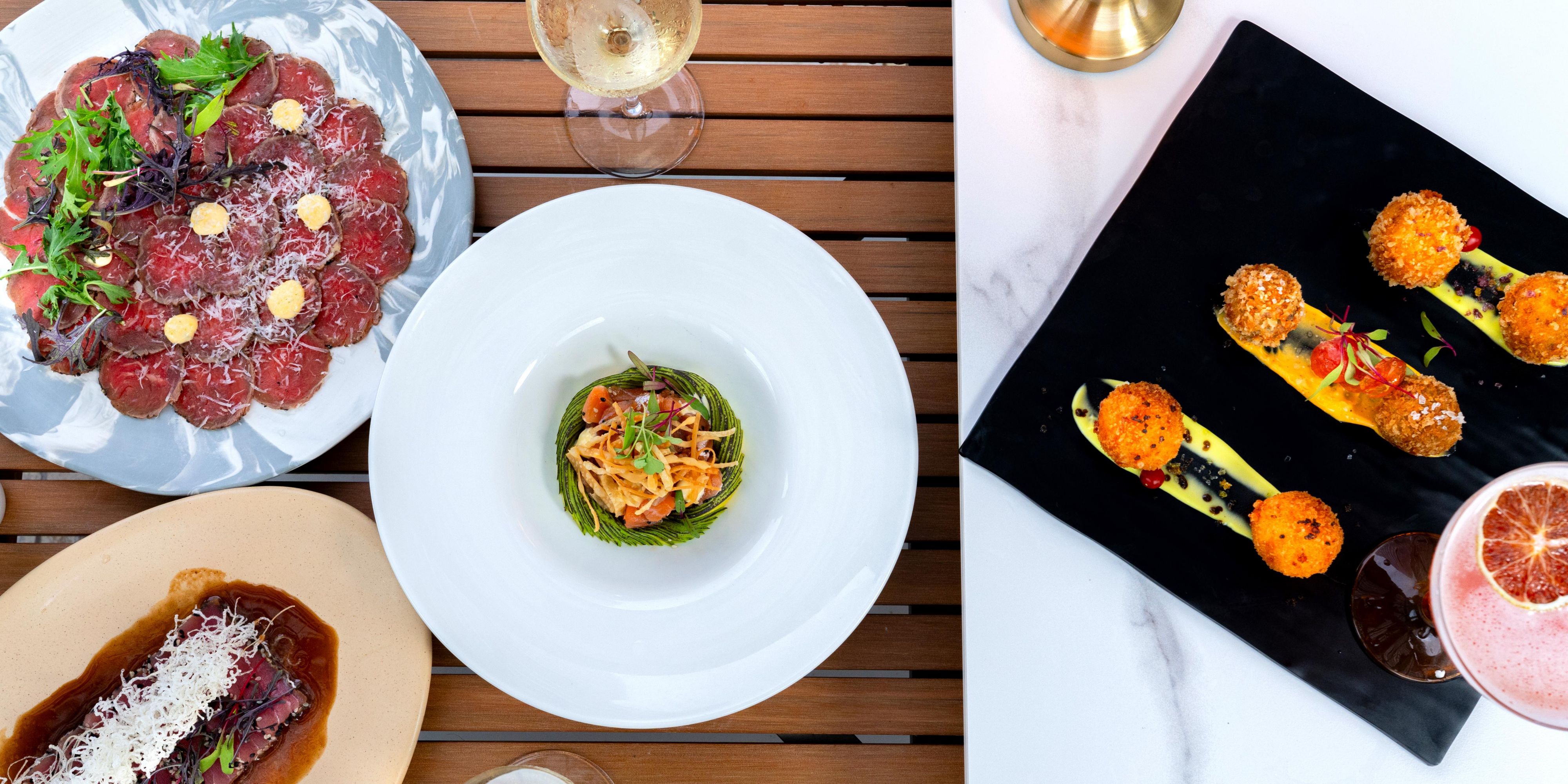 Our Sunset Terrace has become a popular spot for meeting up, enjoying food and drinks, and taking in the stunning Cartagena sunset.
