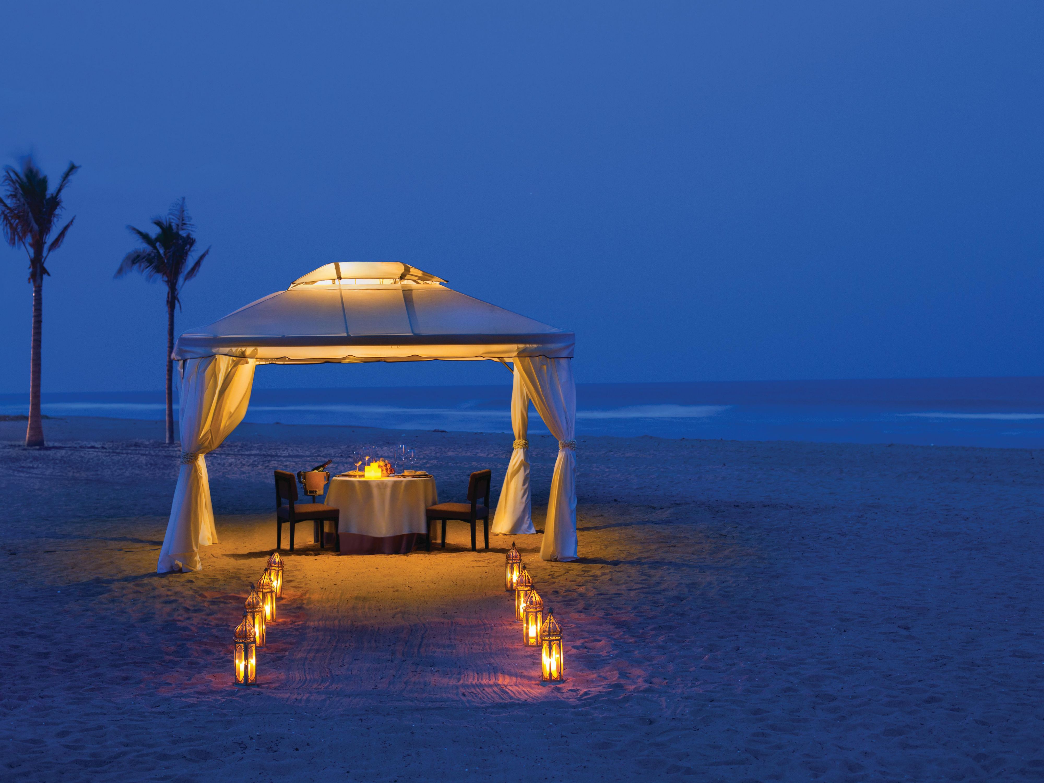 Spend a romantic evening with the symphony of waves