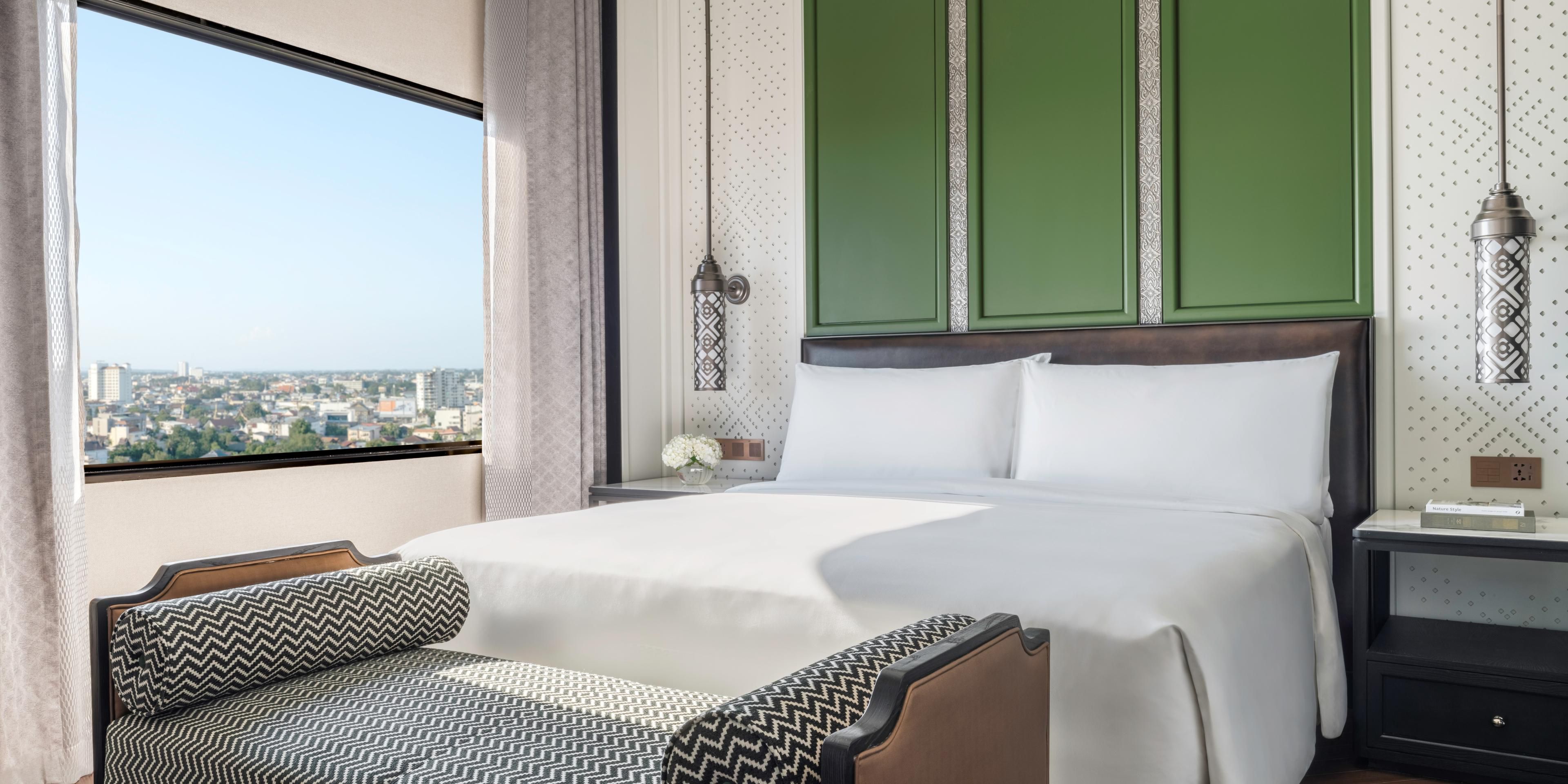 Bedroom of Ambassador Suite