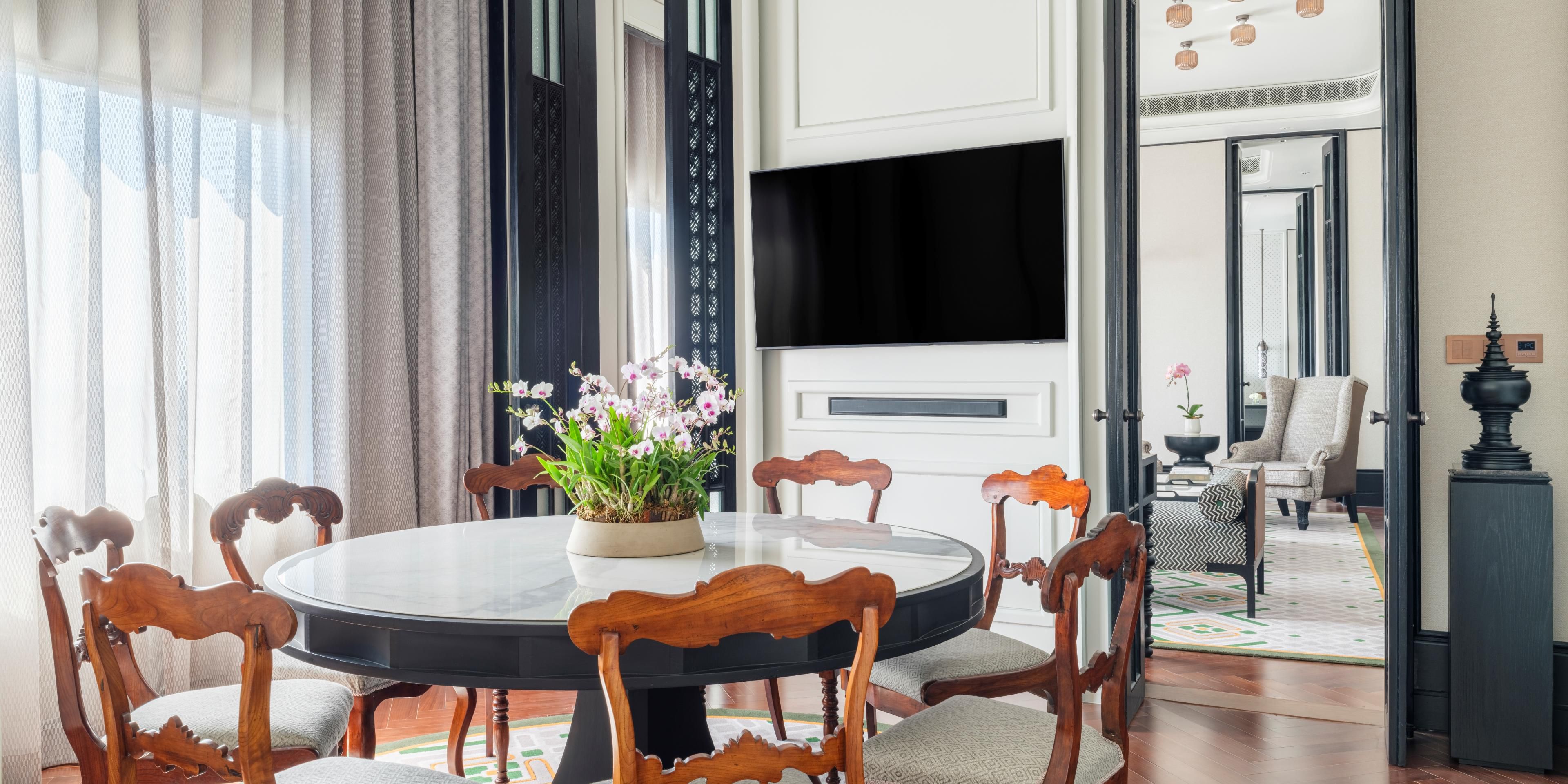 Dining Area of Ambassador Suite