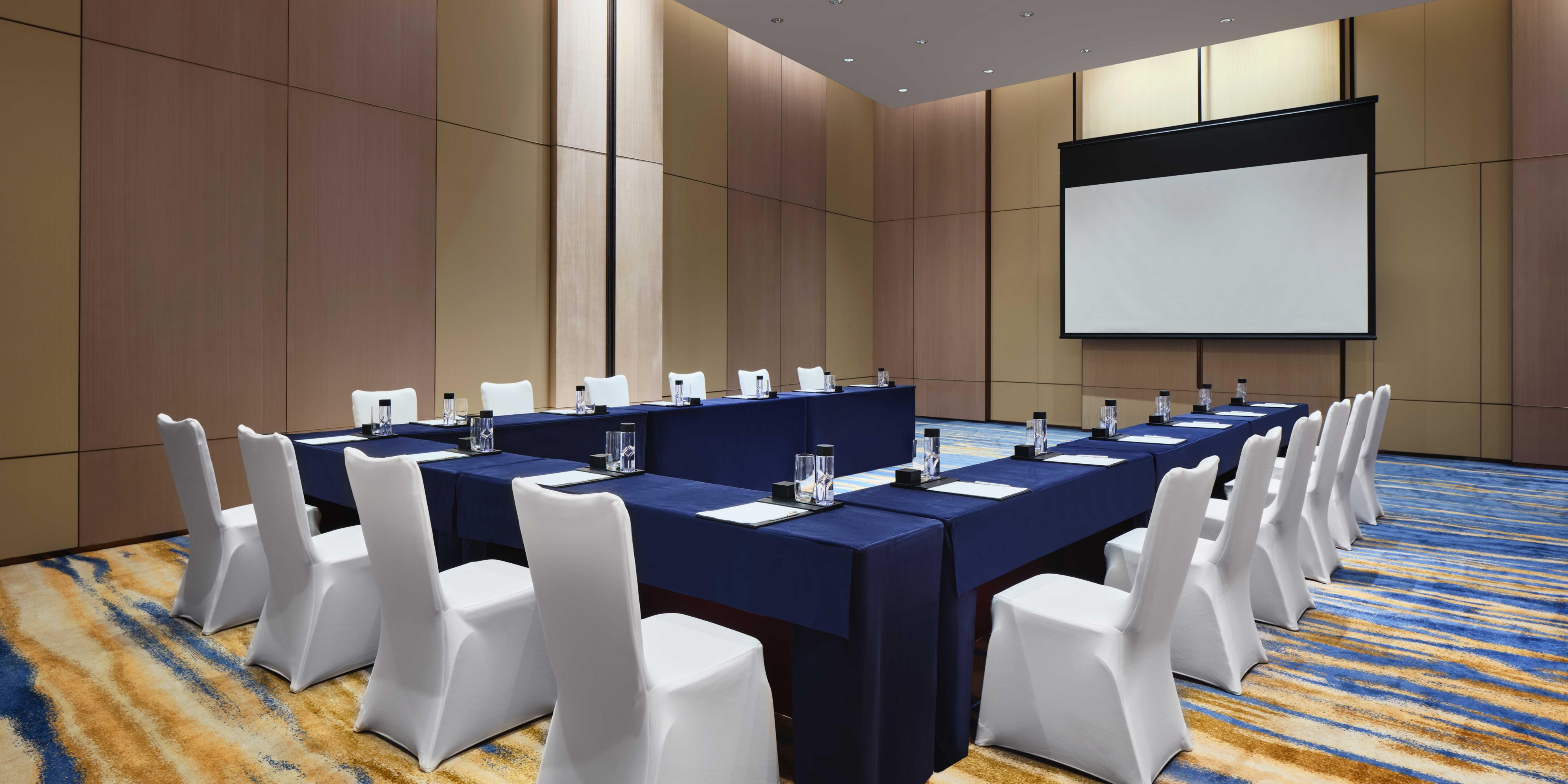 会议室(5 6)u型摆台