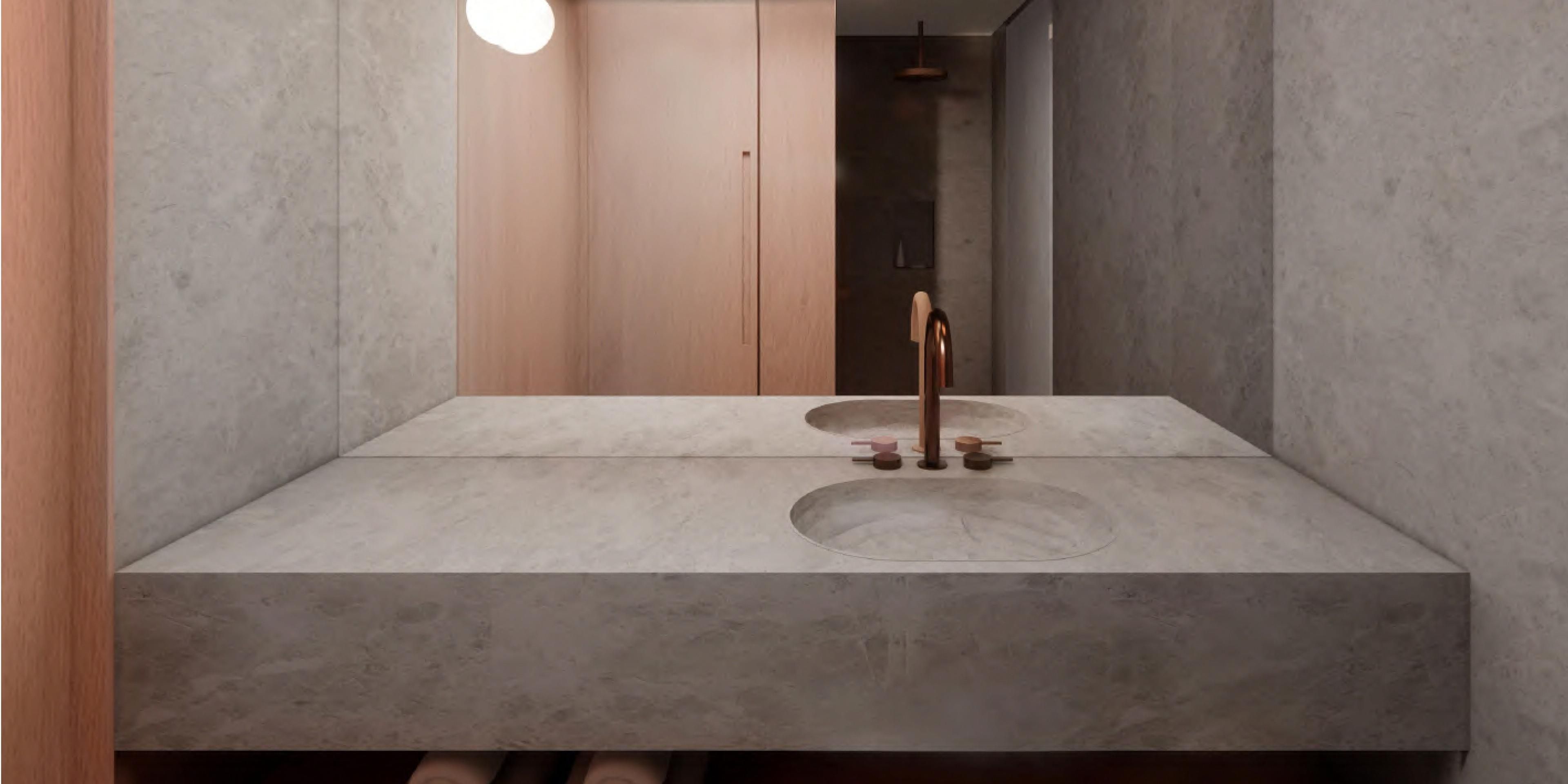 Phòng tắm cho khách