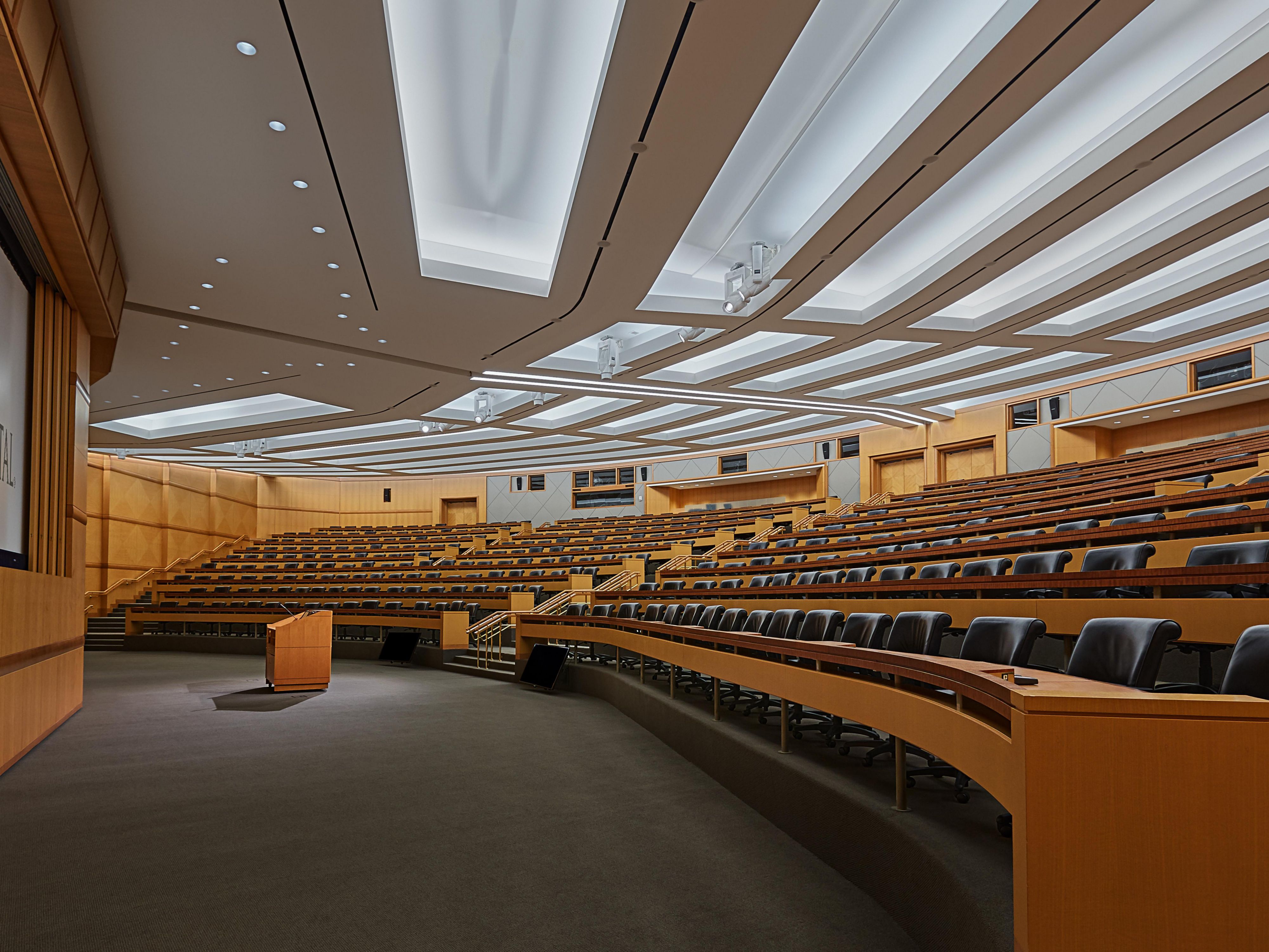 12,000 sf, divisible, academic style Bank of America Amphitheater