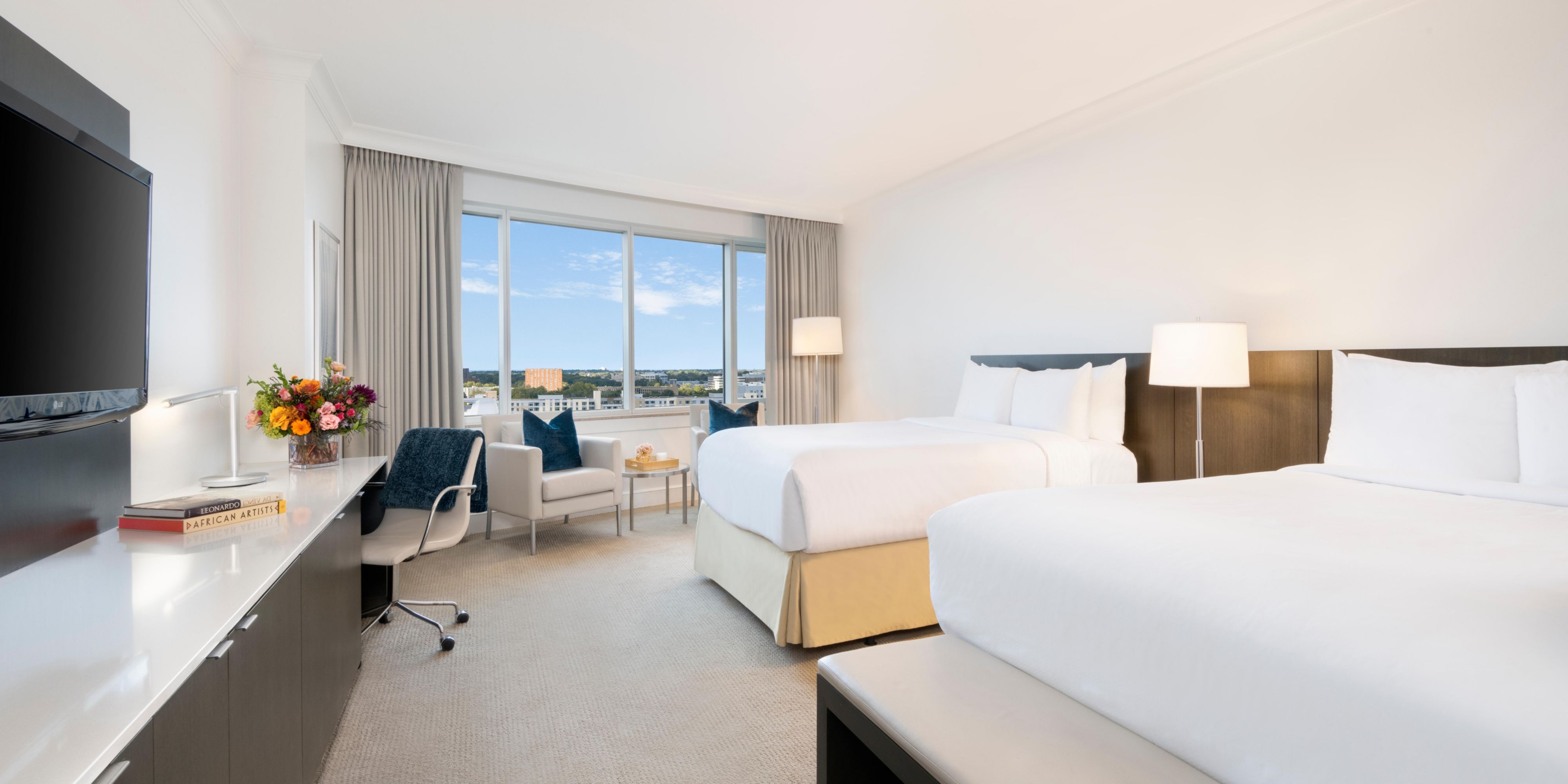 Lake view 2 Double bed room at InterContinental Cleveland