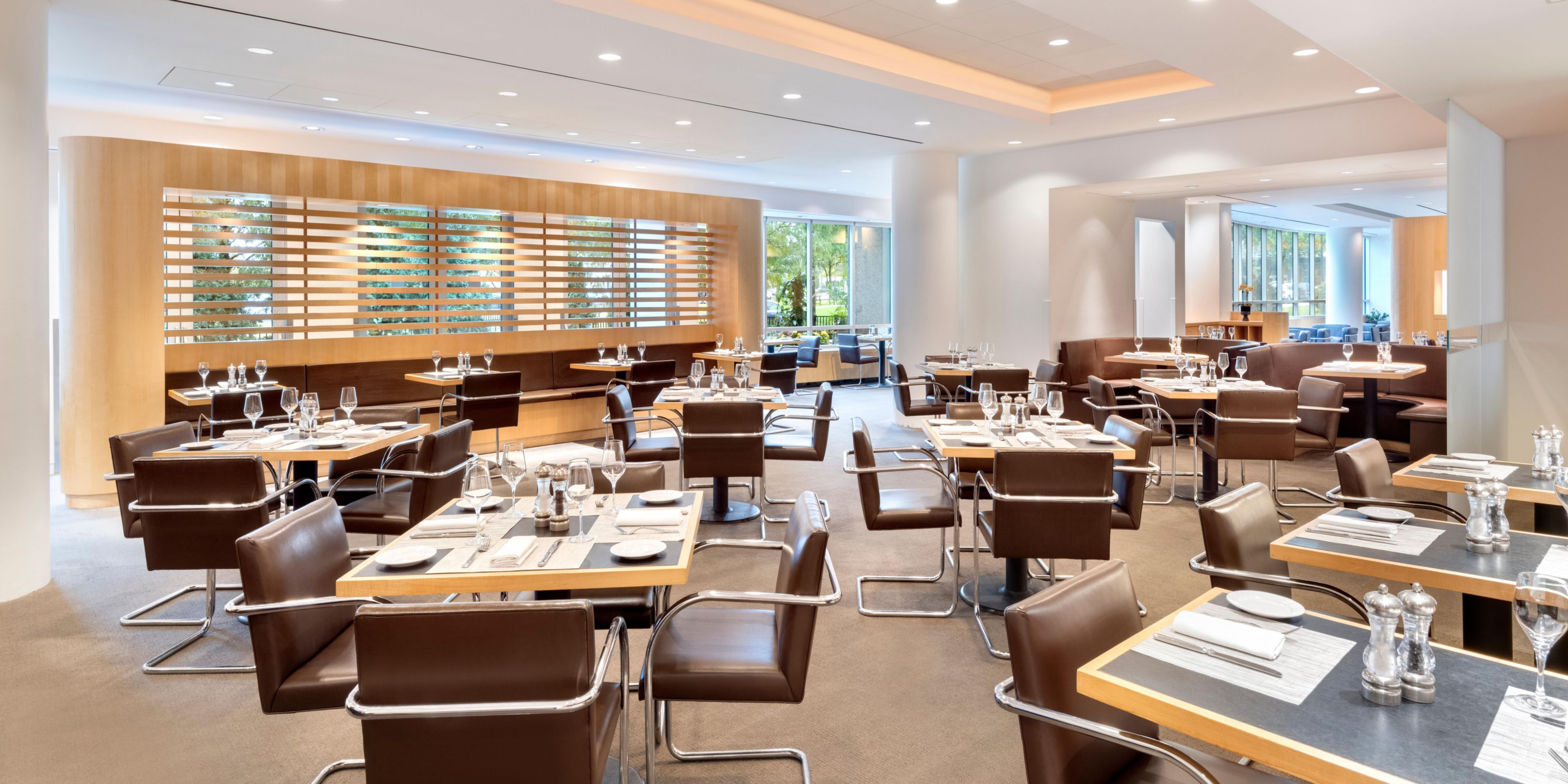 Under the tutelage of local chef and restaurateur Zach Bruell, Cleveland’s Table 45 Restaurant takes inspiration from global cuisine. For special nights, reserve the coveted Chef’s Table, enclosed in glass. Watch the kitchen in action, while dining on Chef’s creative five courses. 