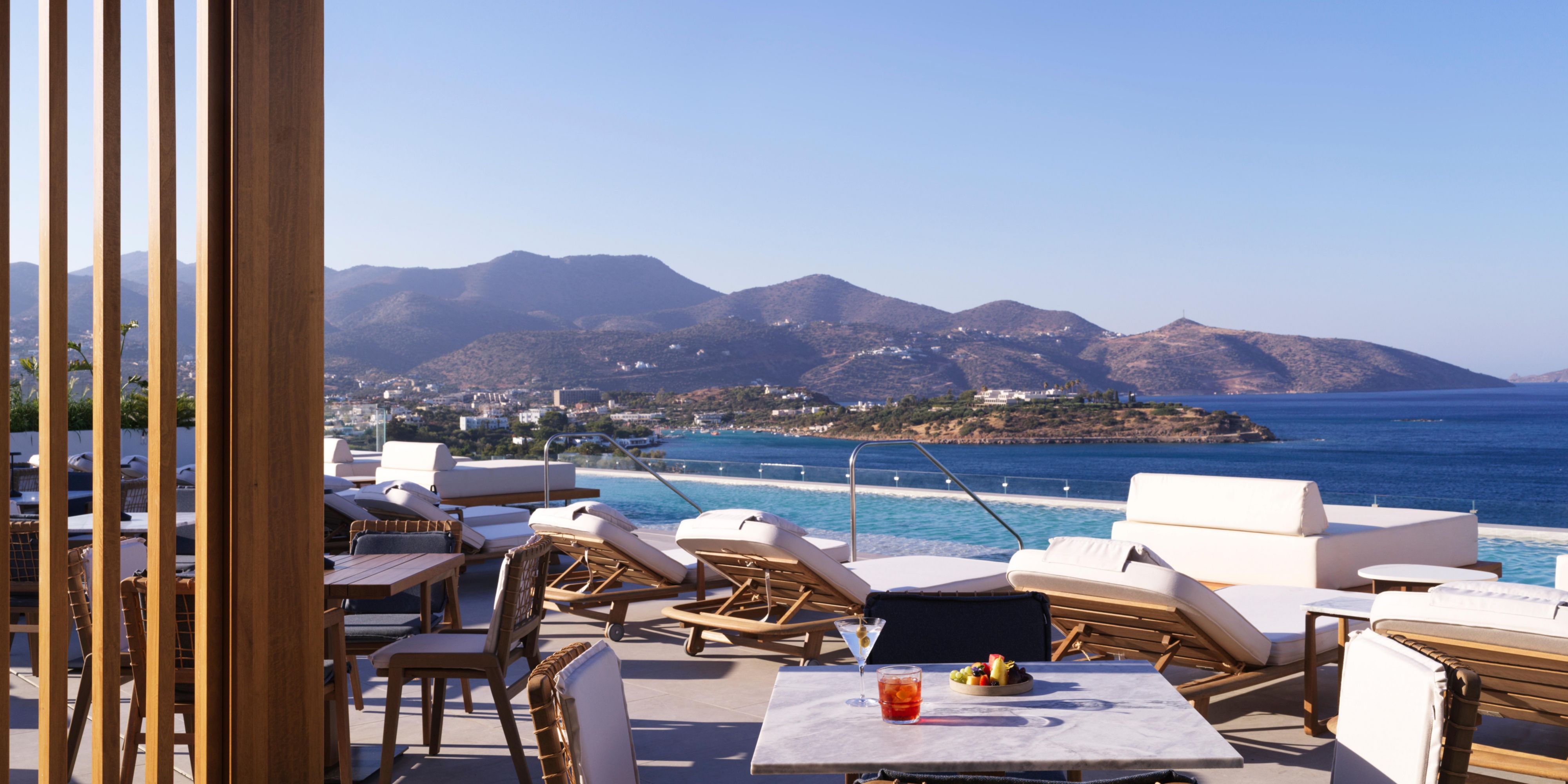 Where Sky Meets Sea: The Minoan Rooftop Lounge