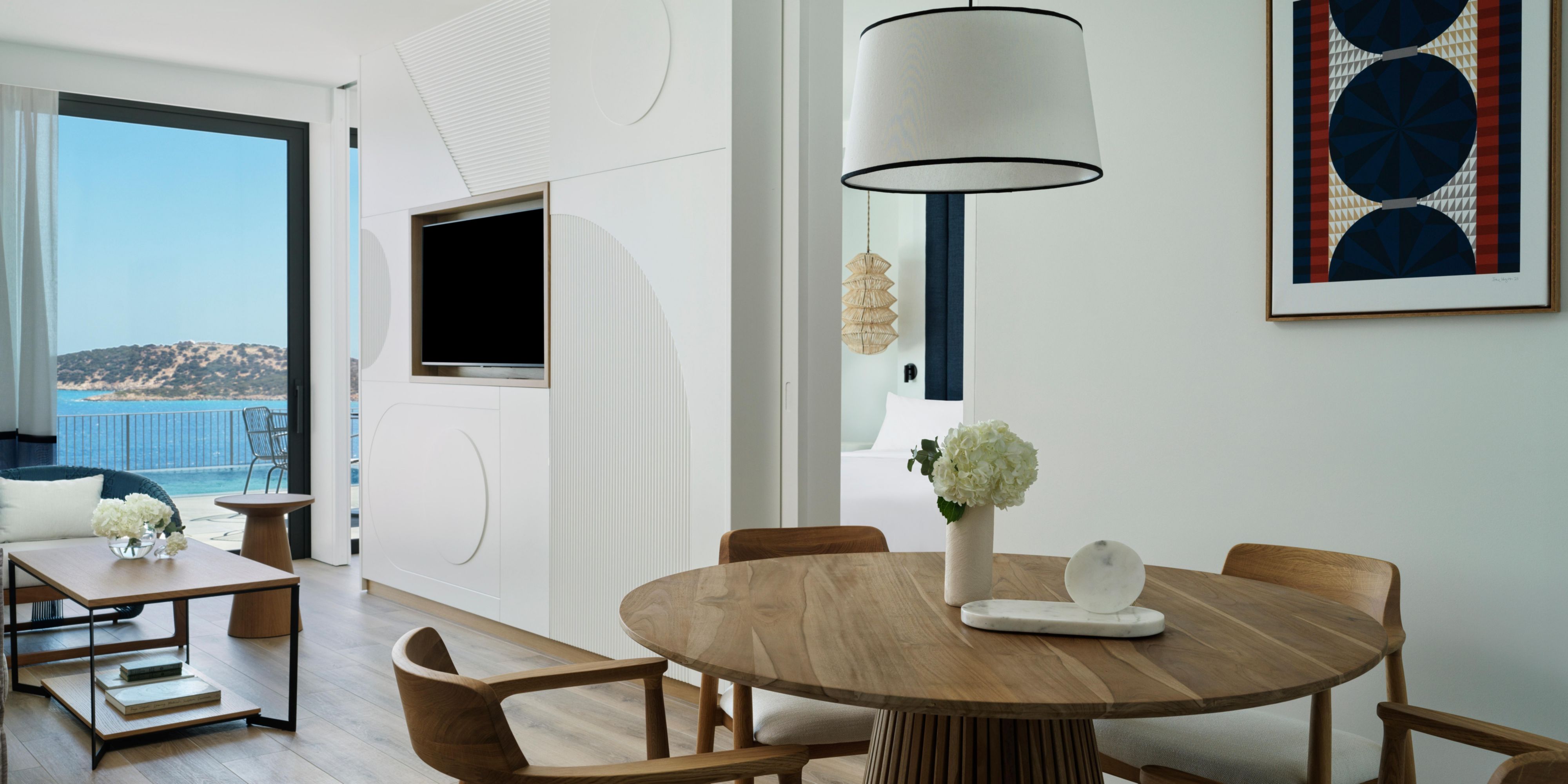 A light-filled lounge space designed for relaxed living.