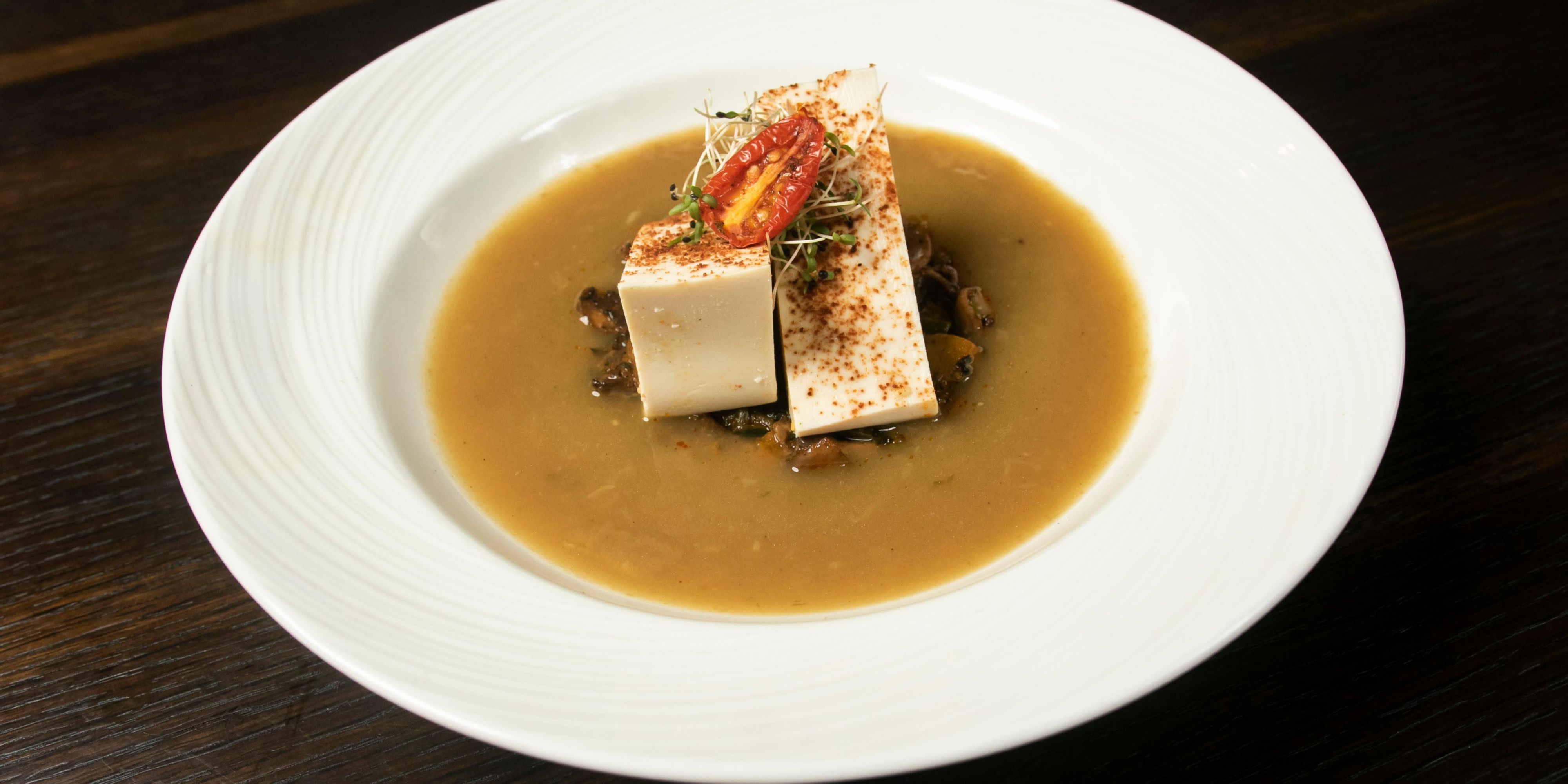 vegetable tofu soup