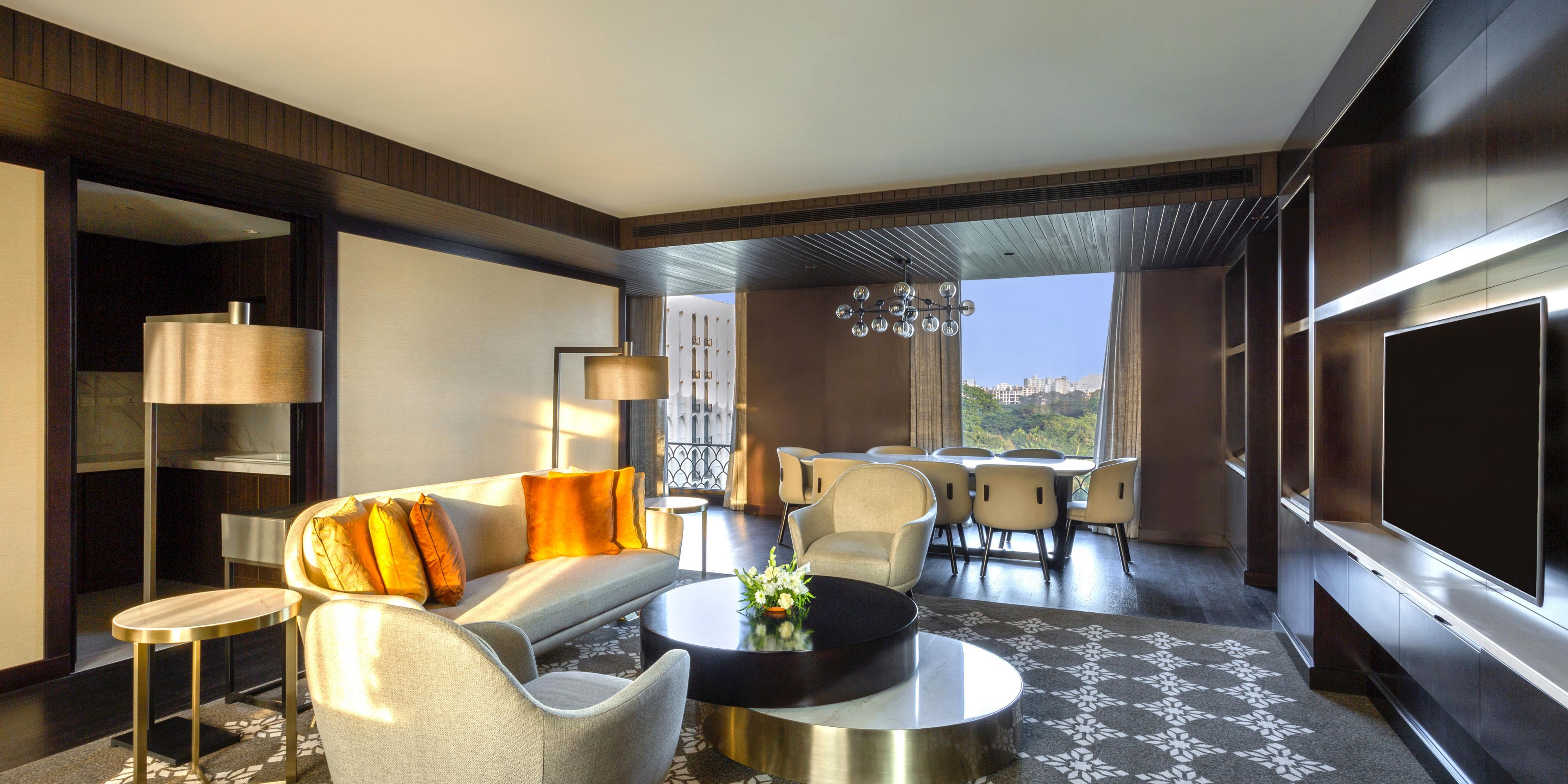 Enjoy elegance and comfort in the spacious living room