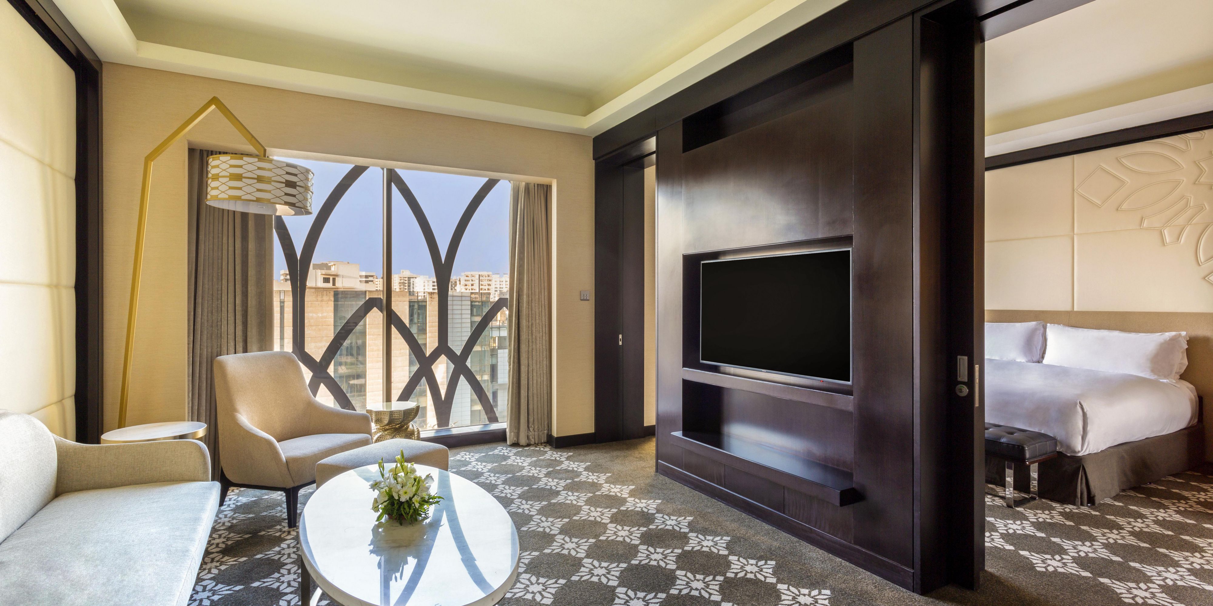 Enjoy the ultimate comfort in our spacious living room