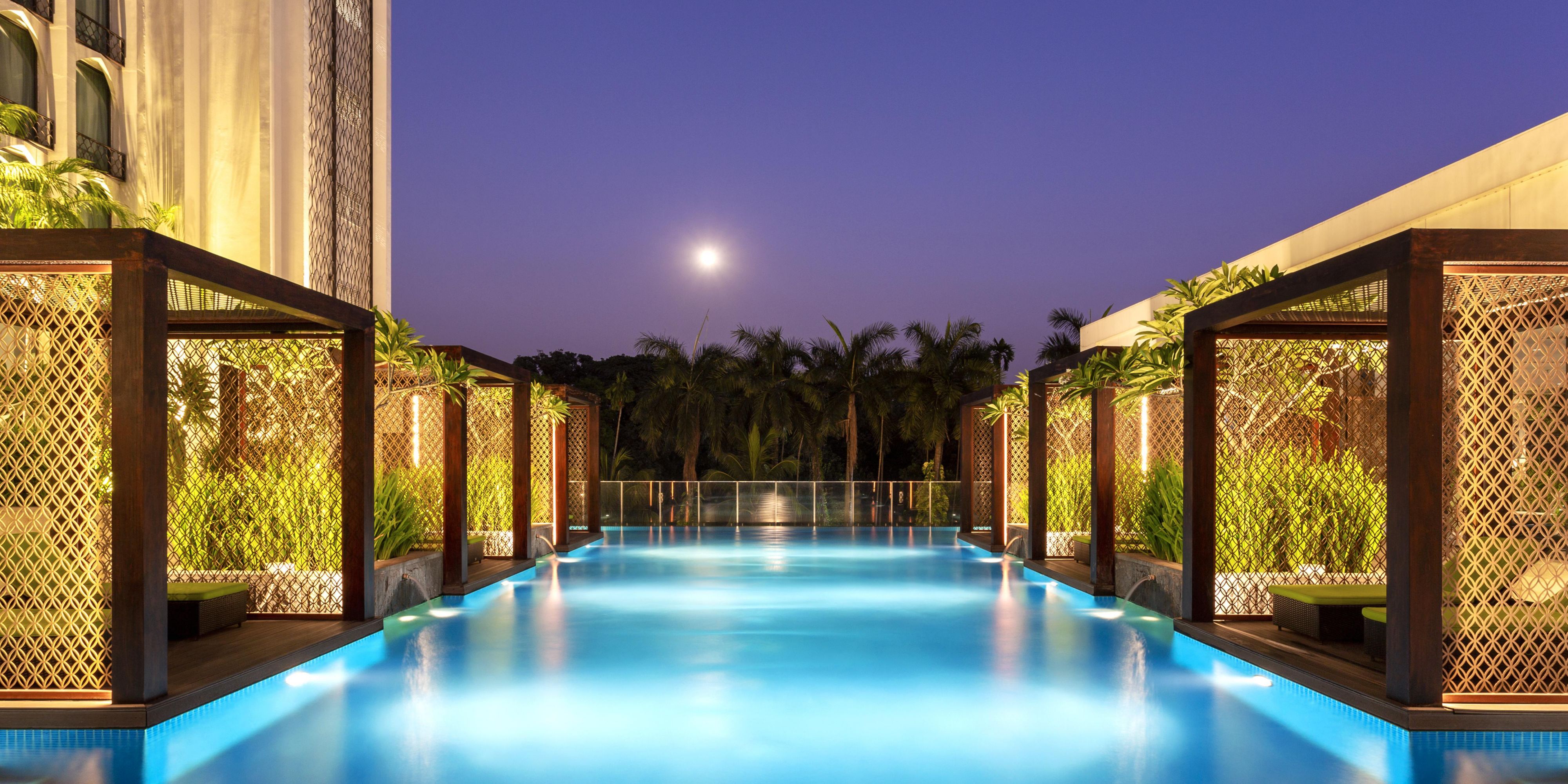 After a busy routine, unwind at our temperature-controlled outdoor pool which offers the perfect setting for relaxation and serenity.