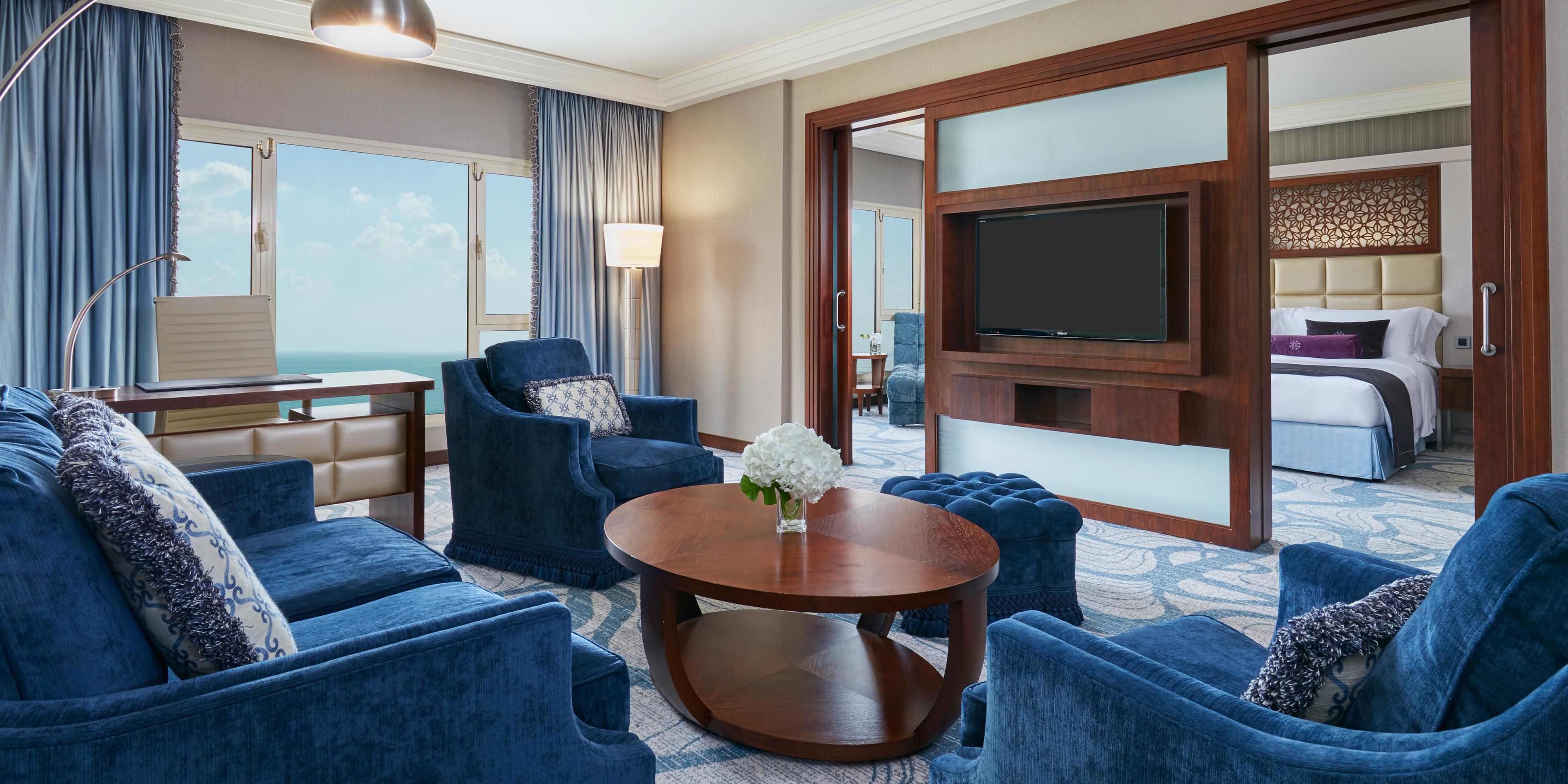 Living room with a view