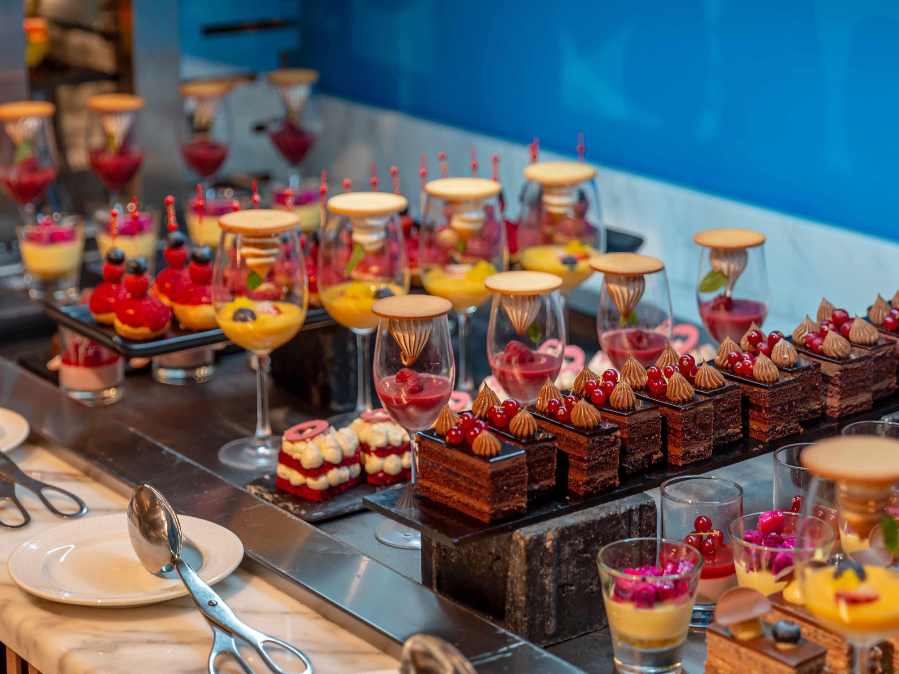 Catering buffet 