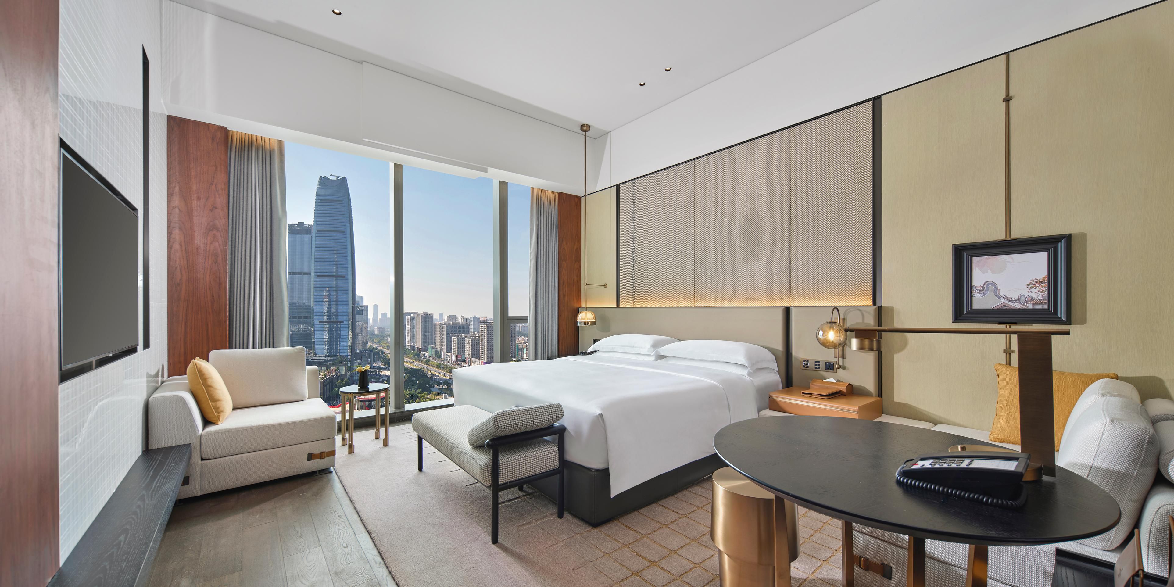 club intercontinental room-city view-king size