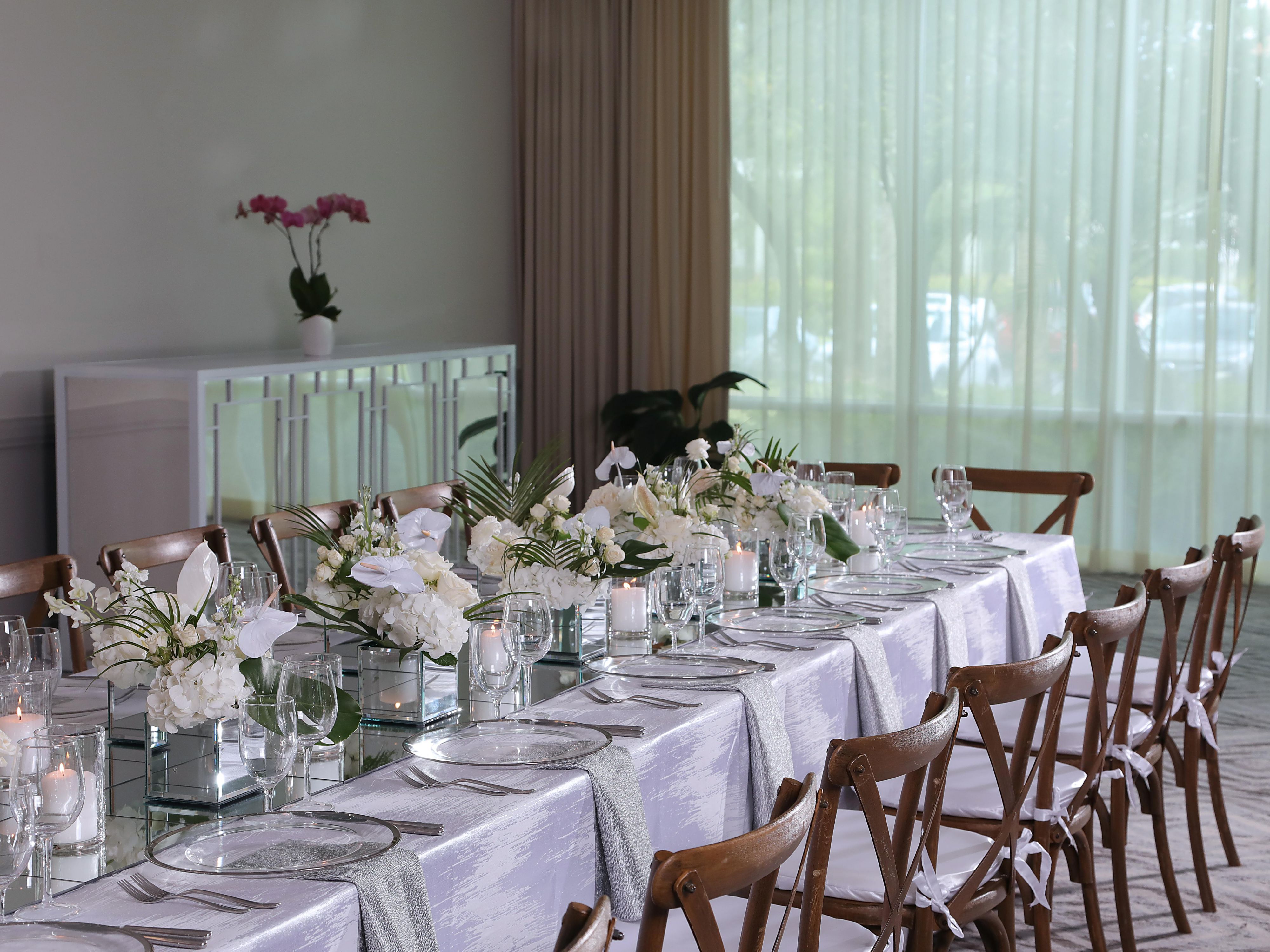 Jacaranda social set up