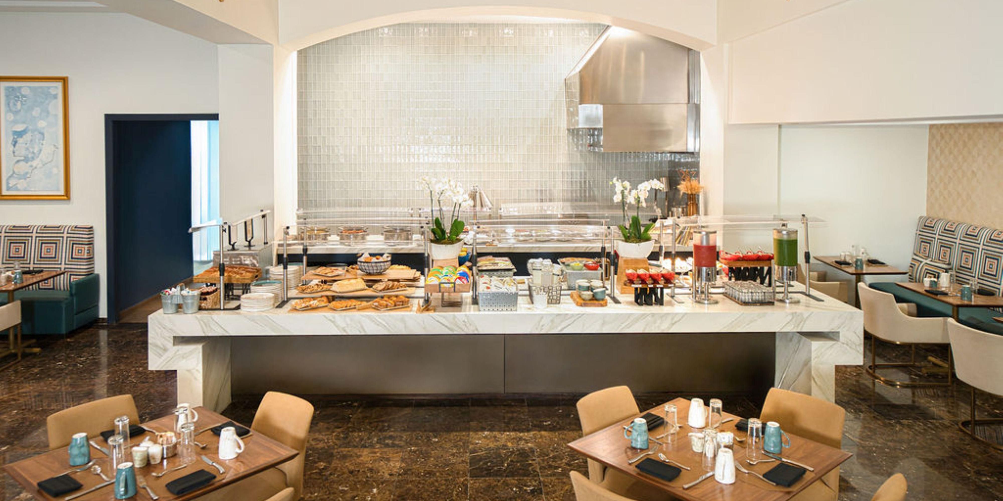 Blue Matisse buffet.