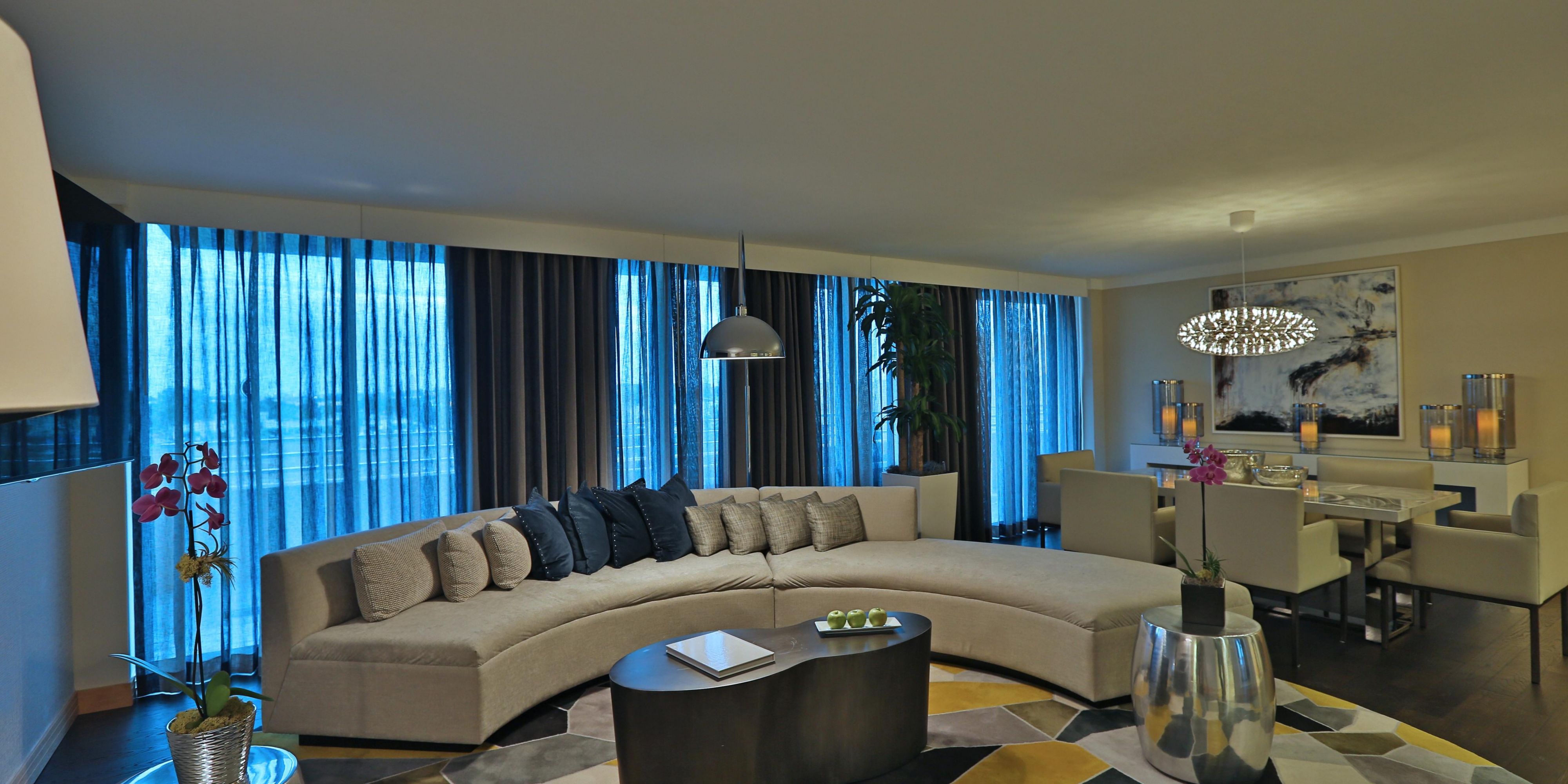 A separate living area to entertain your friends and family.