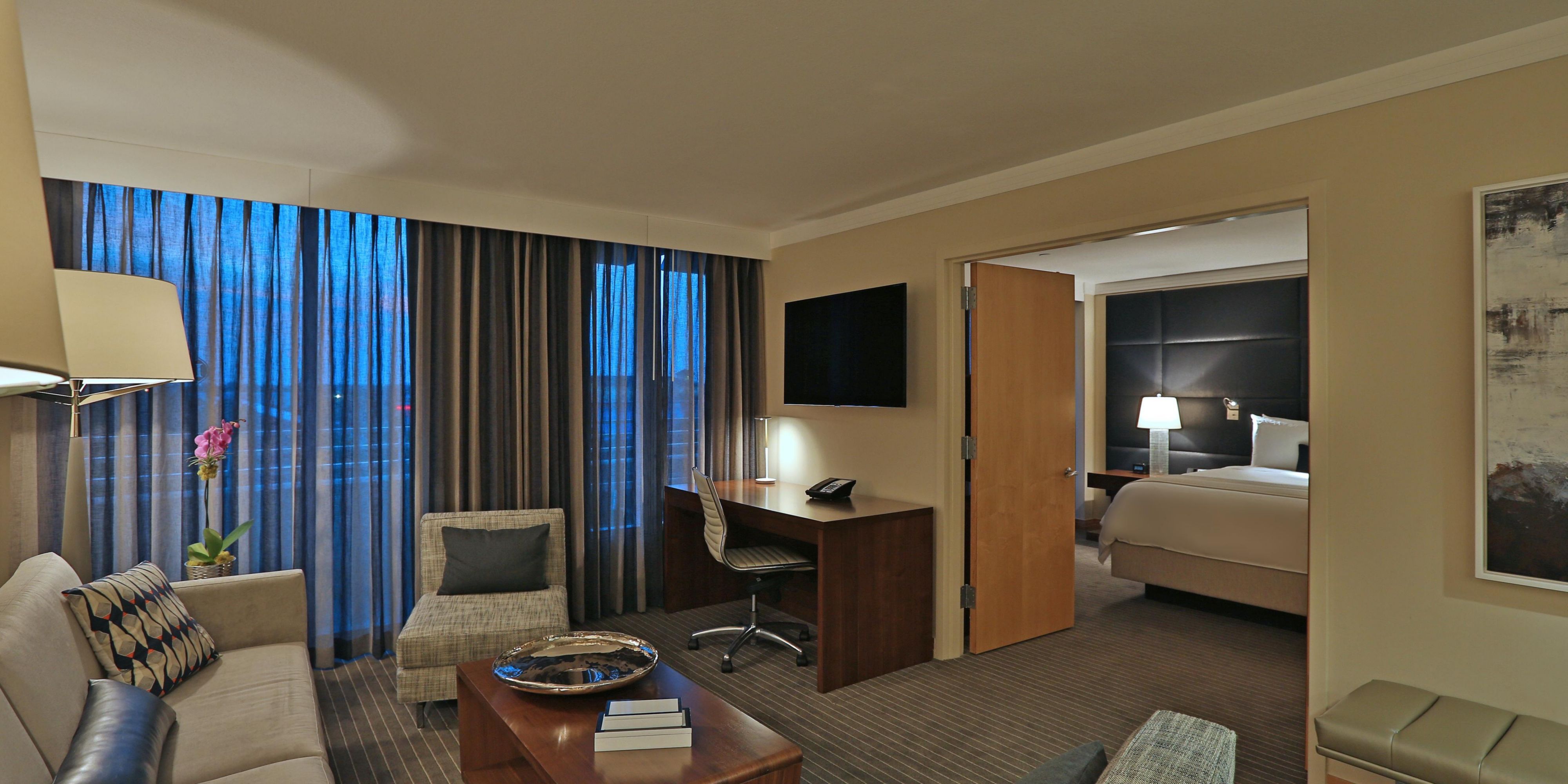 Enjoy a separate living room in our Junior Suite.