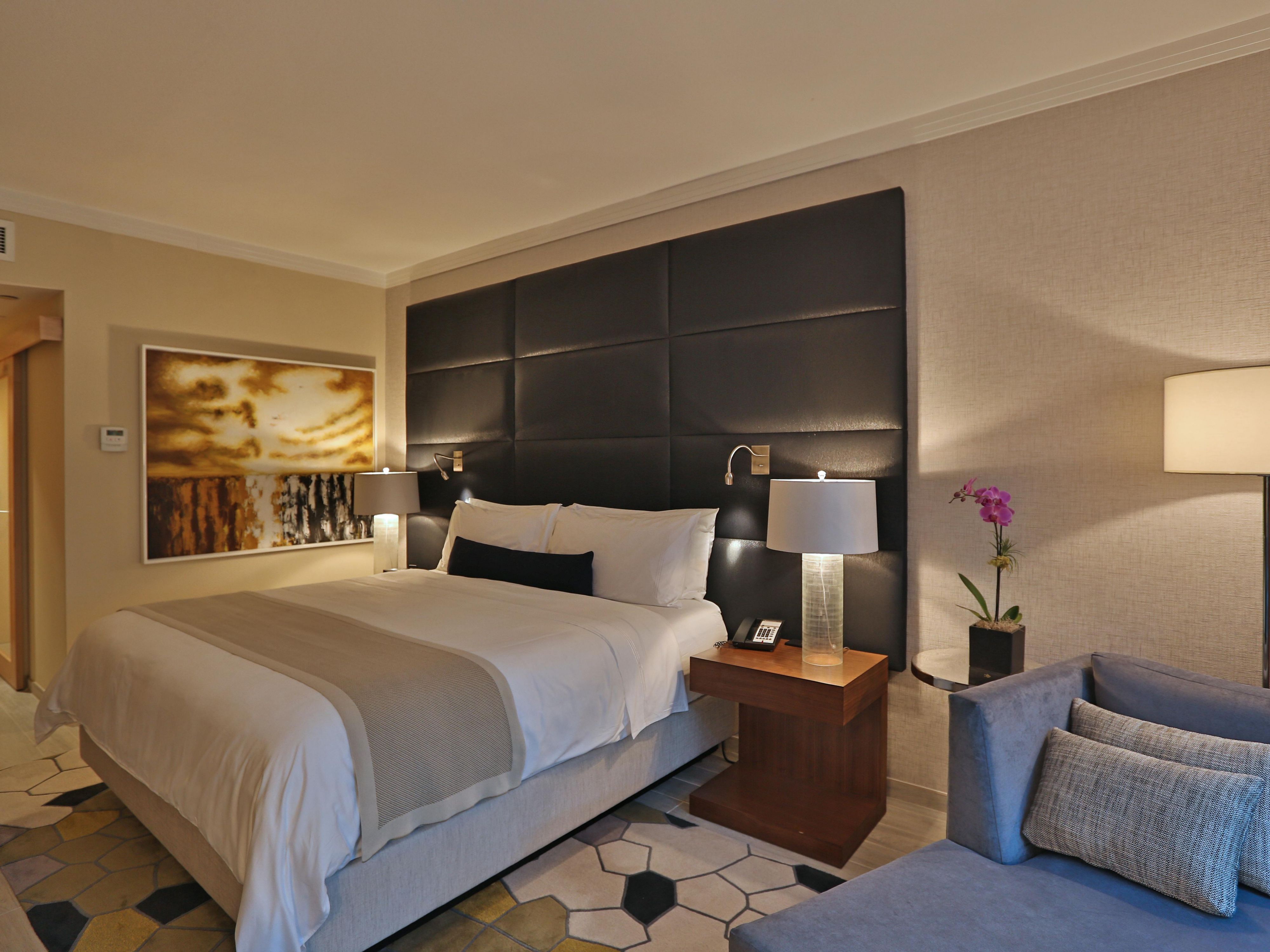 Book our King bed guest room with pool access.