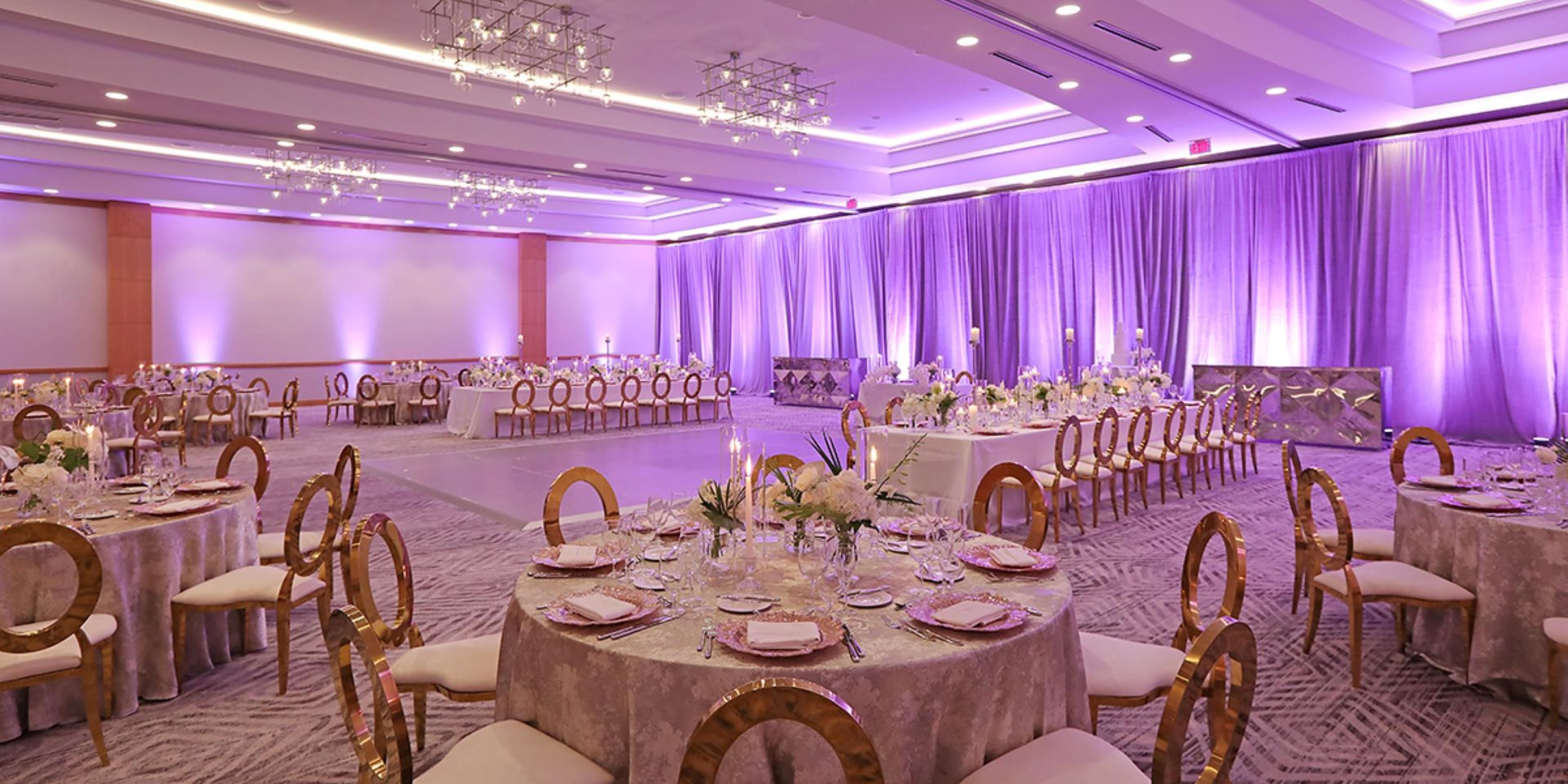 Celebrate love in timeless elegance at InterContinental at Doral Miami. From intimate ceremonies to grand receptions, our sophisticated venues, personalized service, and exceptional catering create unforgettable moments, bringing your vision to life.