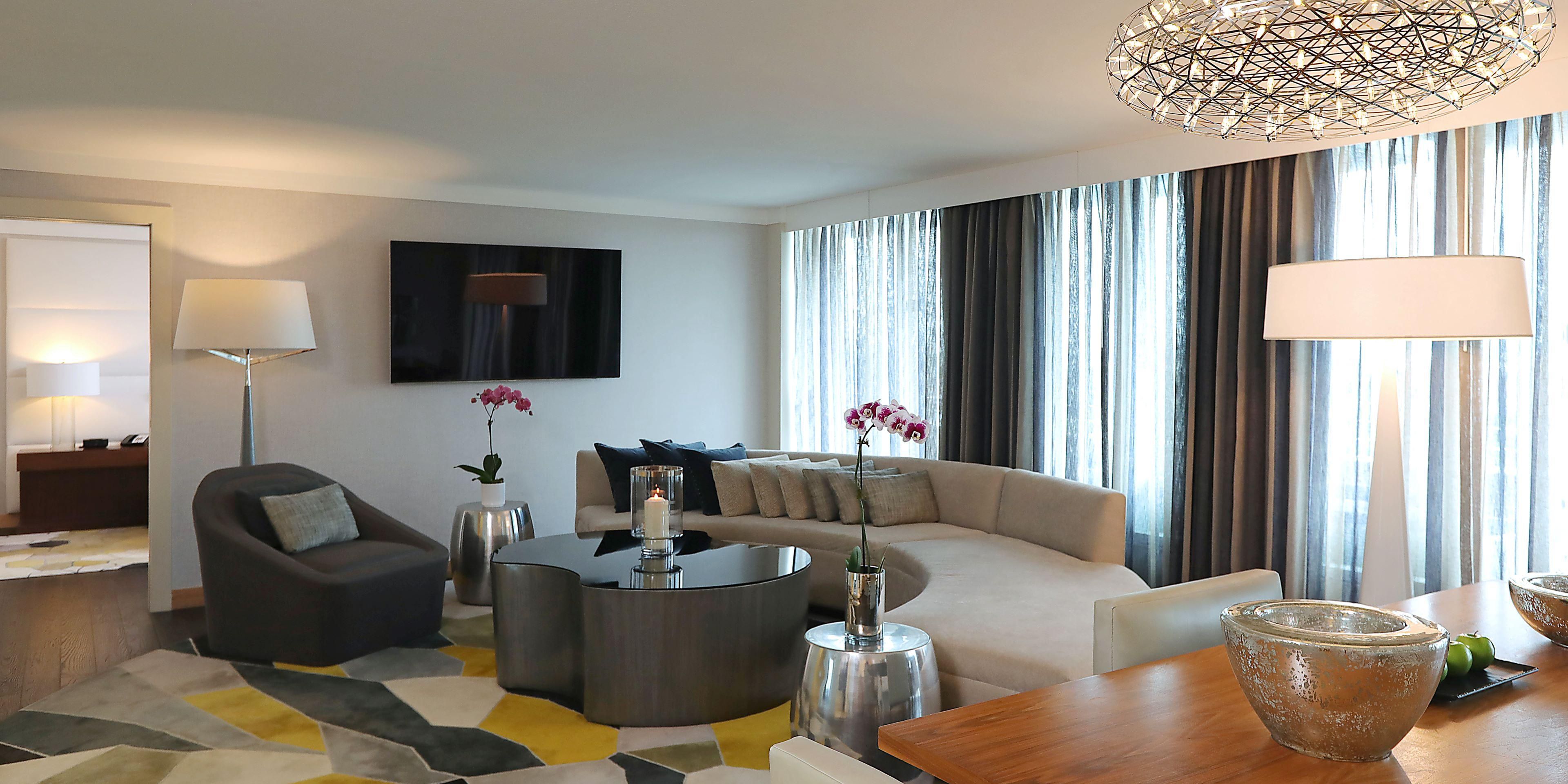 Enjoy amenities in our comfortable Presidential Suite.