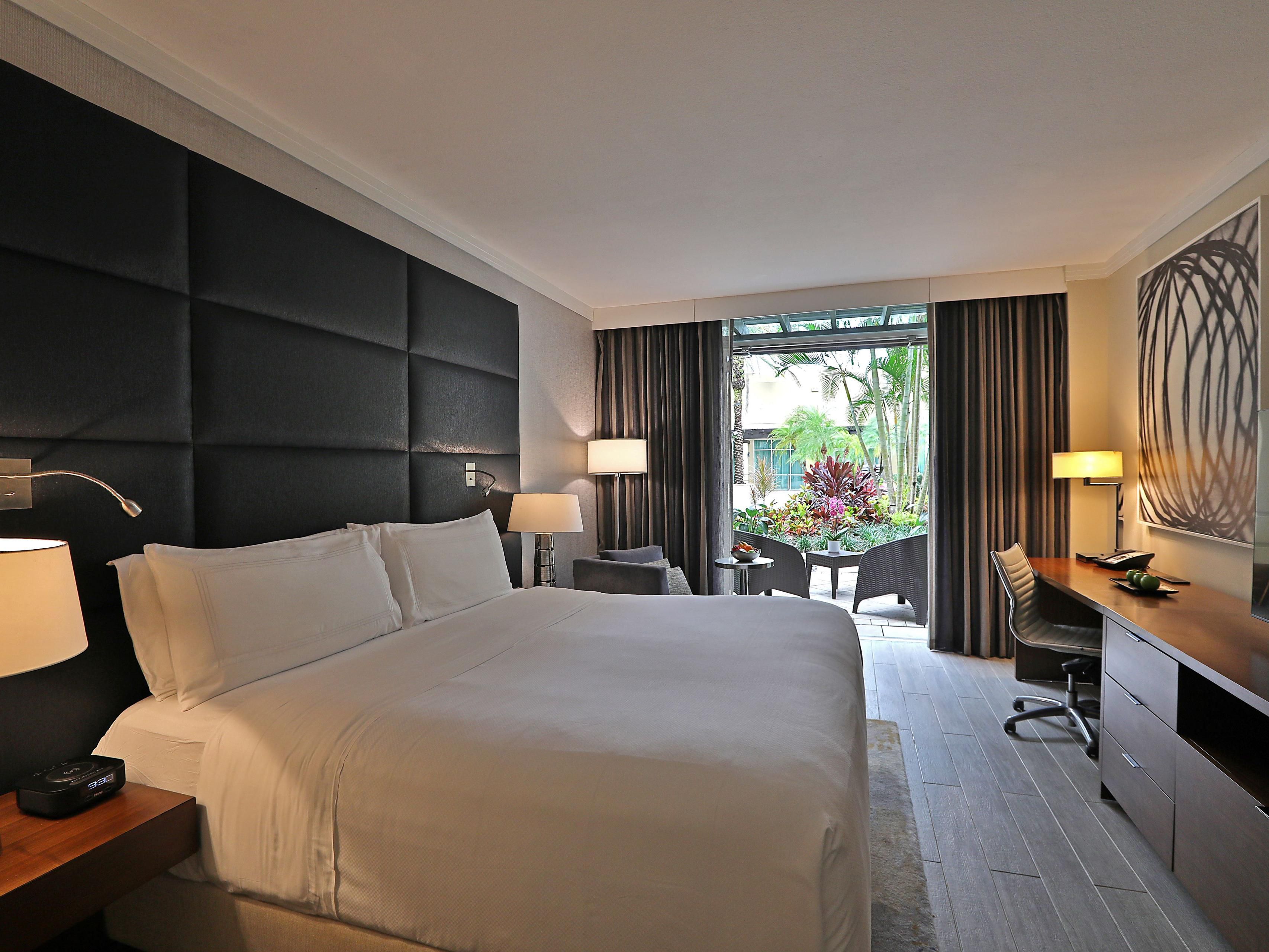 Spread out in our spacious, comfortable guest rooms.