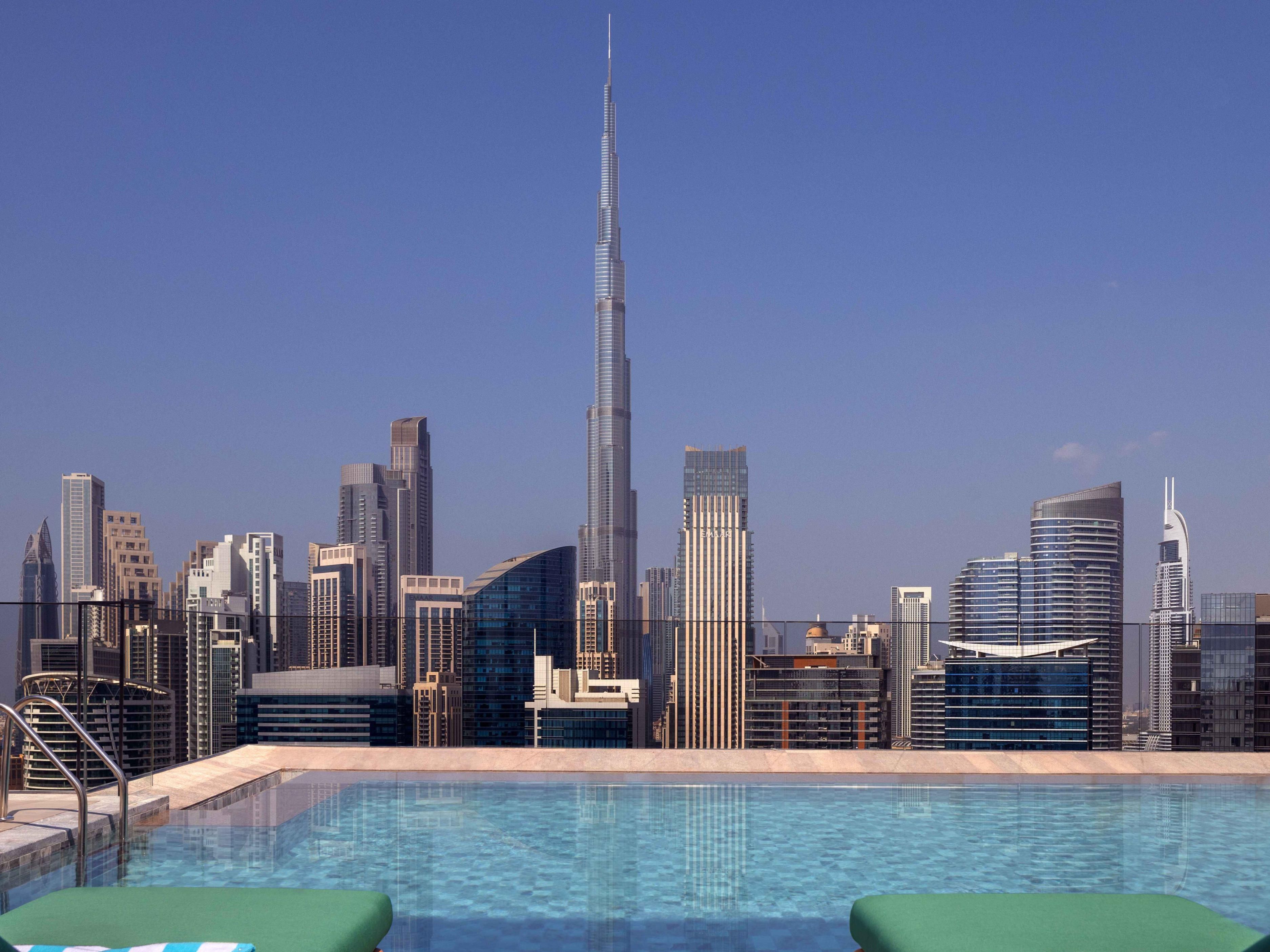 Where relaxation meets breathtaking Burj Khalifa views