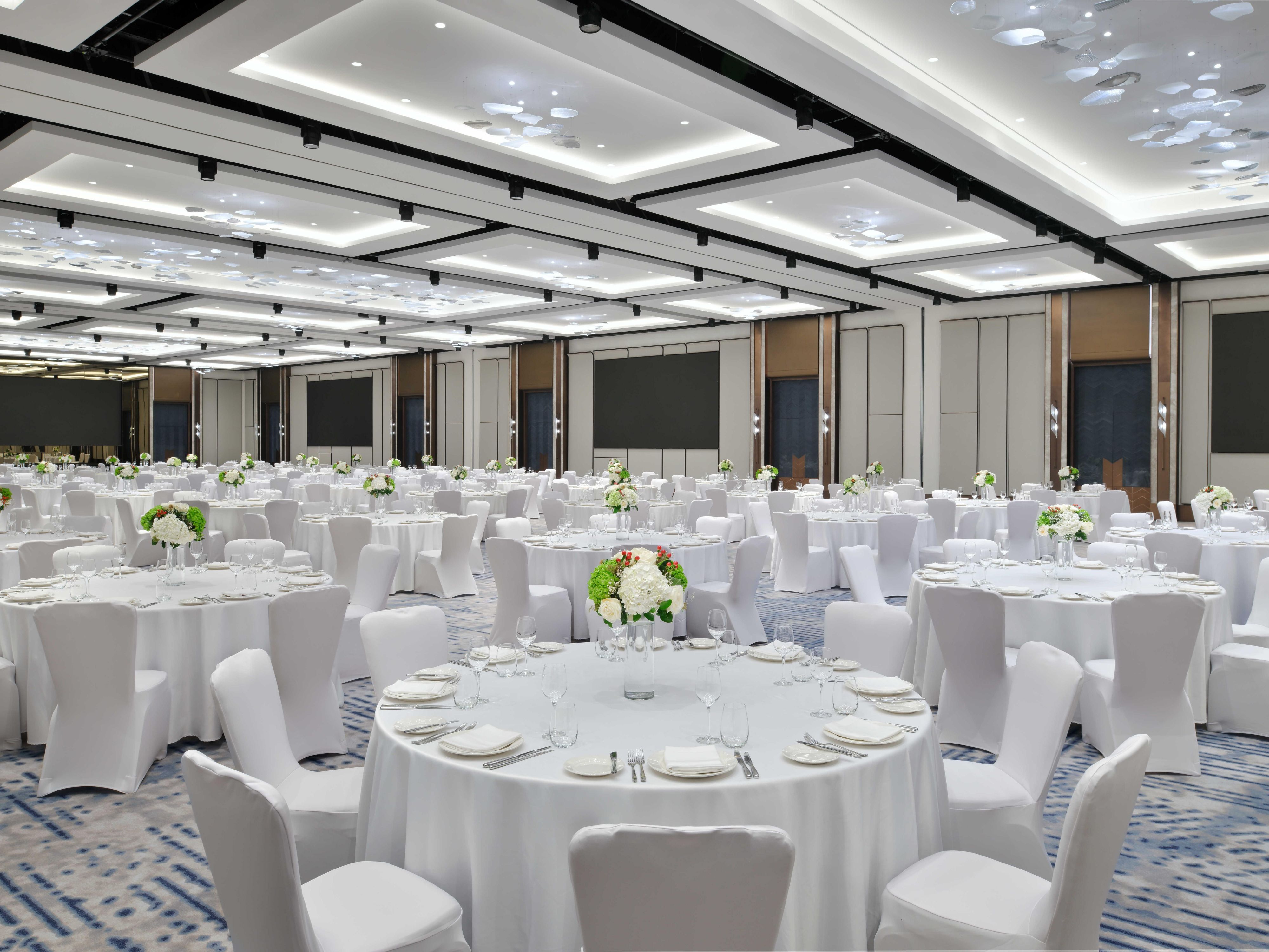 A beautiful event set up by InterContinental in the Al Ras Banque Room. 
