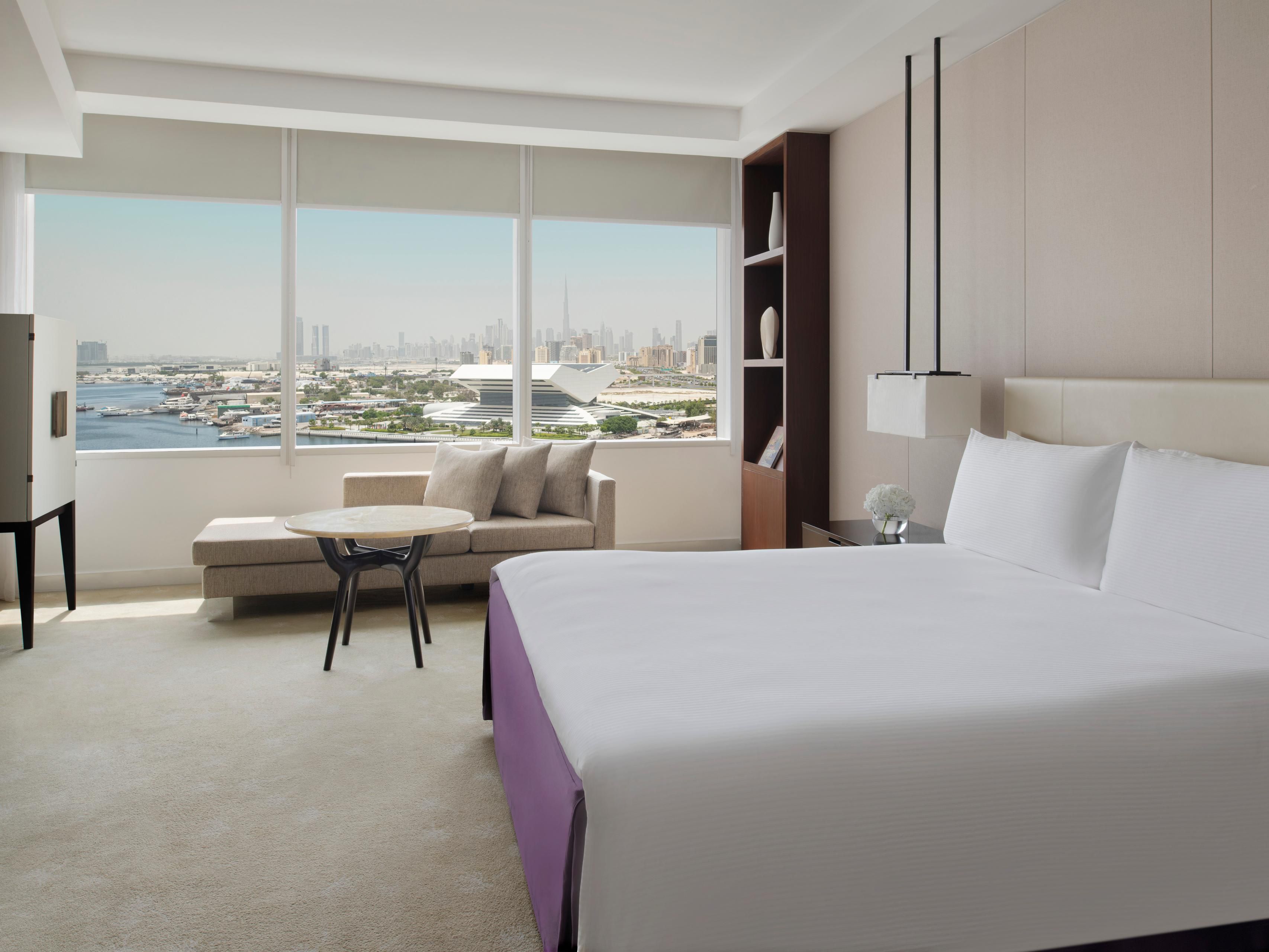 Intercontinental room with a view. 