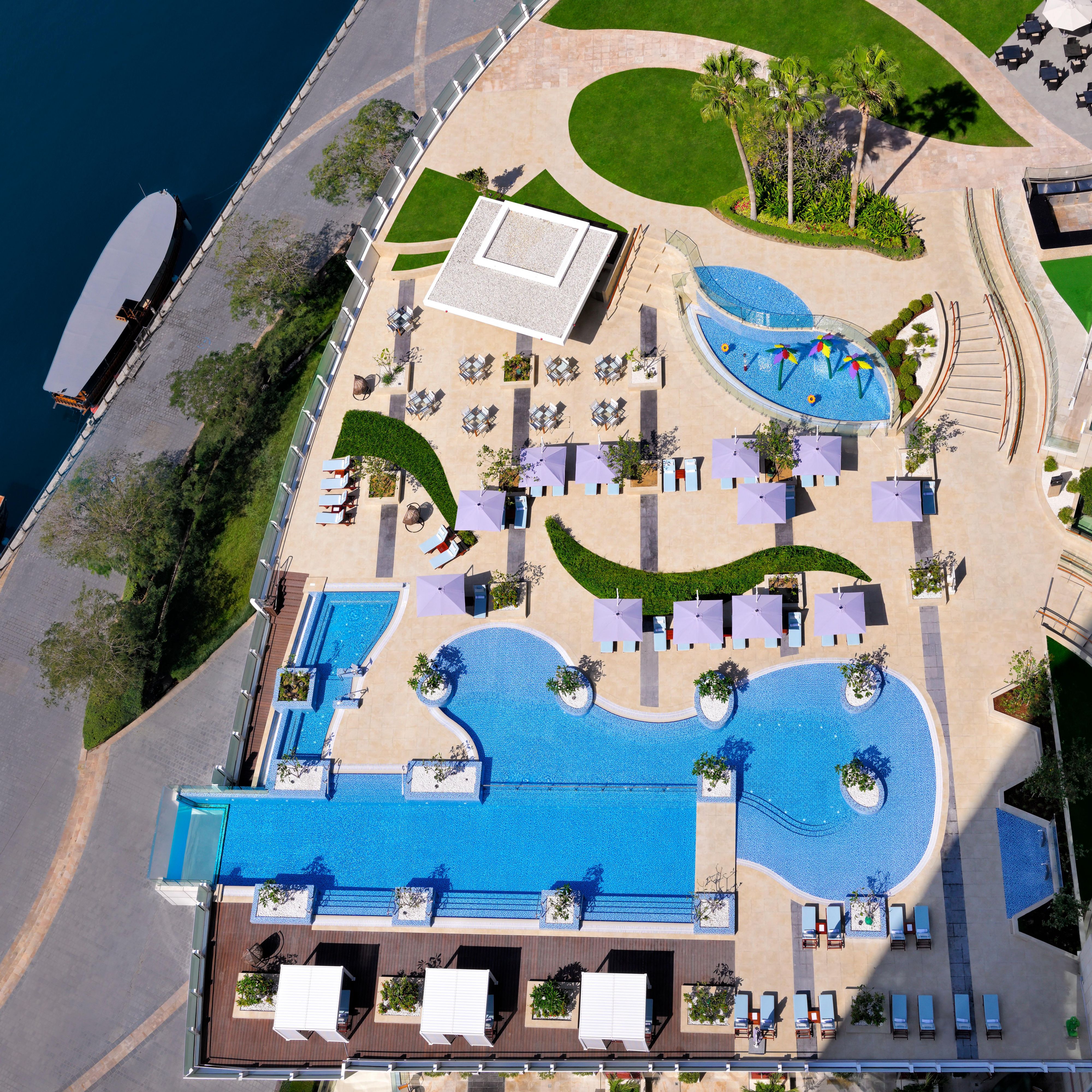 Soak in the Dubai sun by our InterContinental Pool