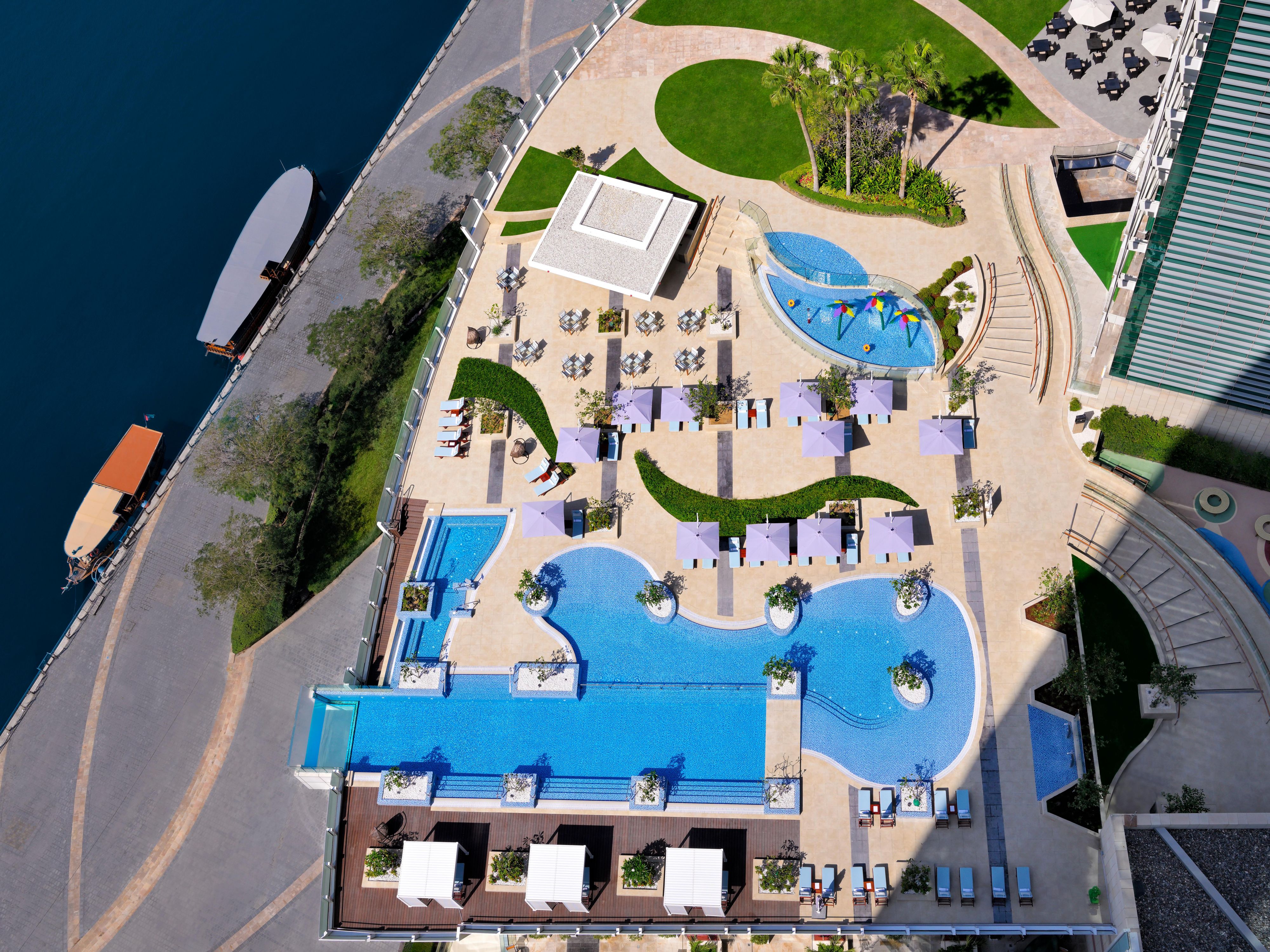 Soak in the Dubai sun by our InterContinental Pool