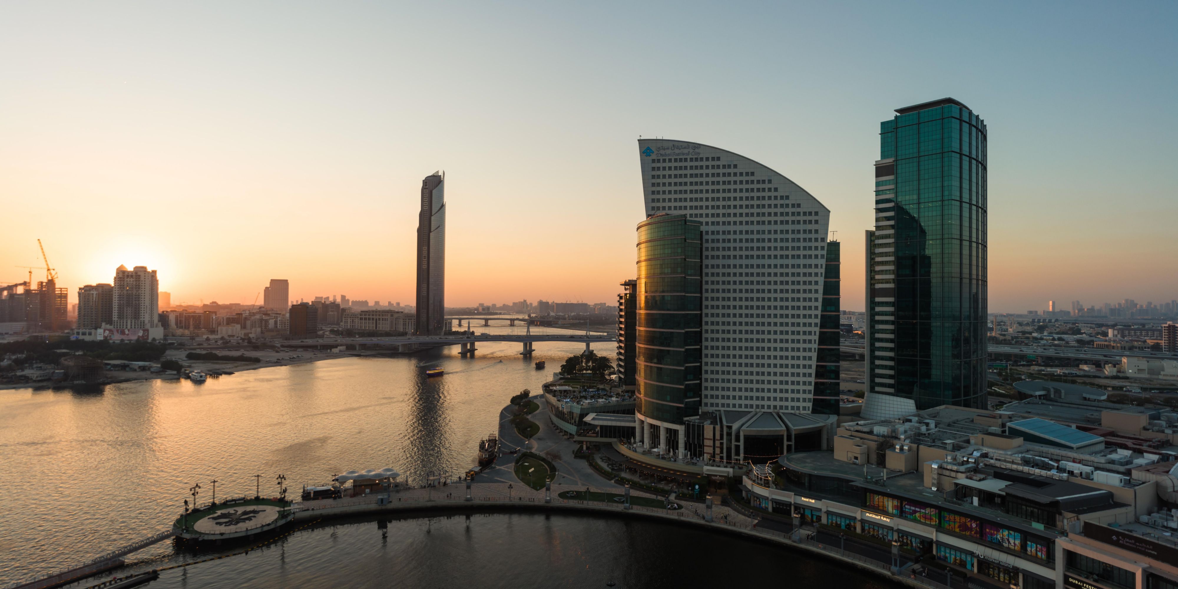 Located in the heart of Dubai Festival City 