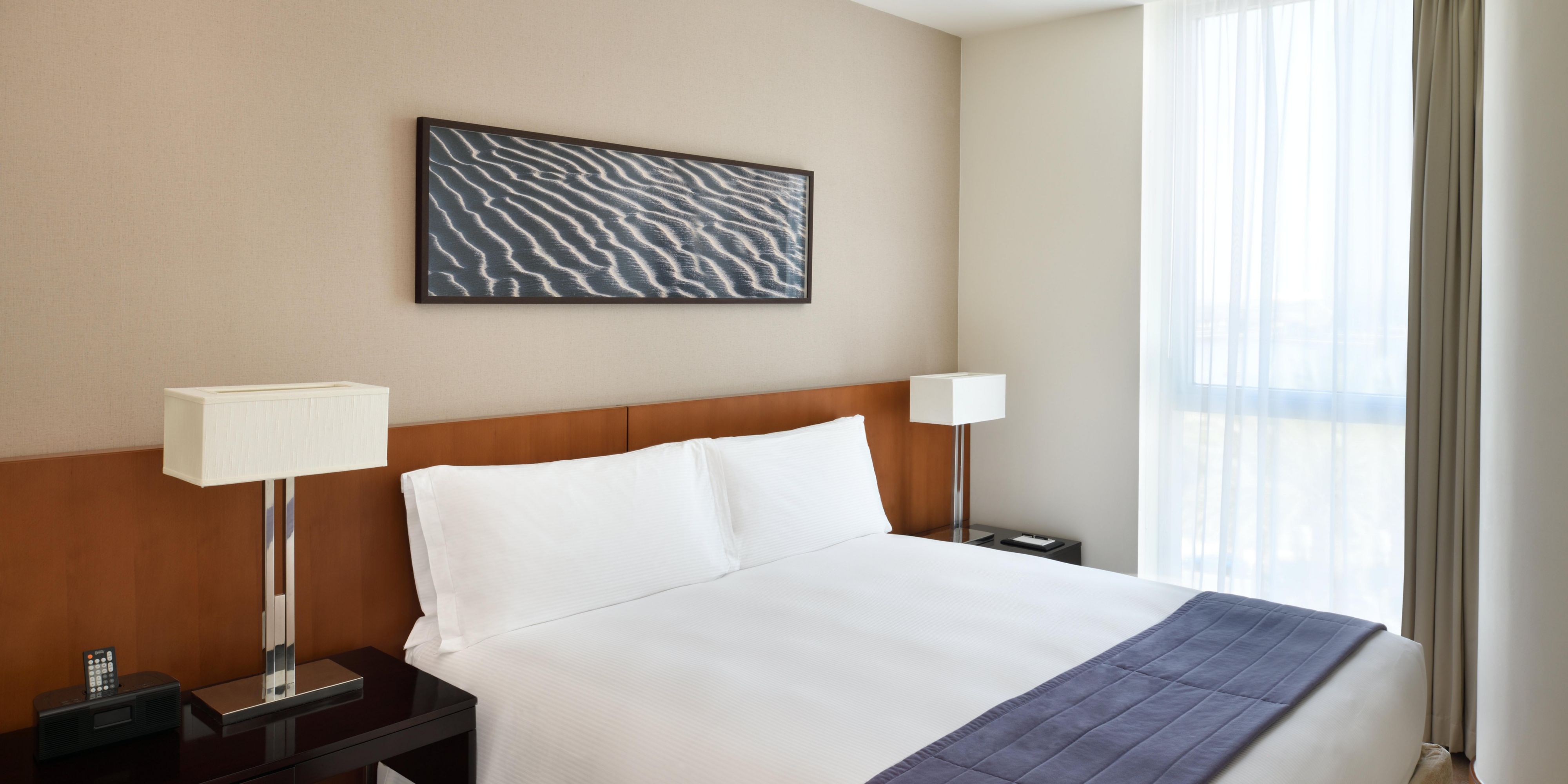 Contemporary suite, with natural flowing light 