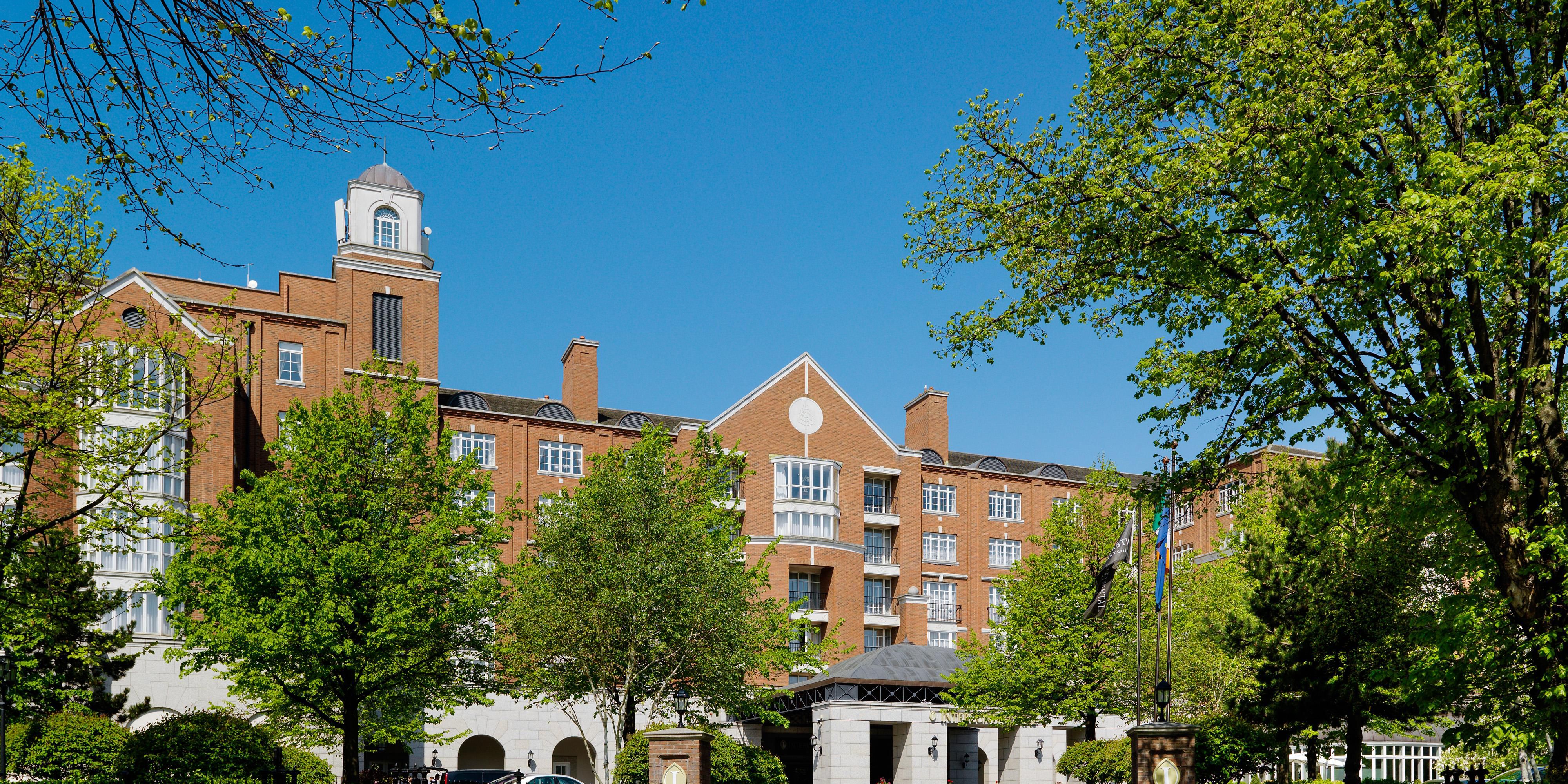 Located on two acres of gardens in the exclusive, affluent Ballsbridge neighbourhood, our five-star urban resort occupies Dublin’s most prestigious address. Walk to the city centre; explore Trinity College, Dublin Castle, and shop in the exclusive Brown Thomas.