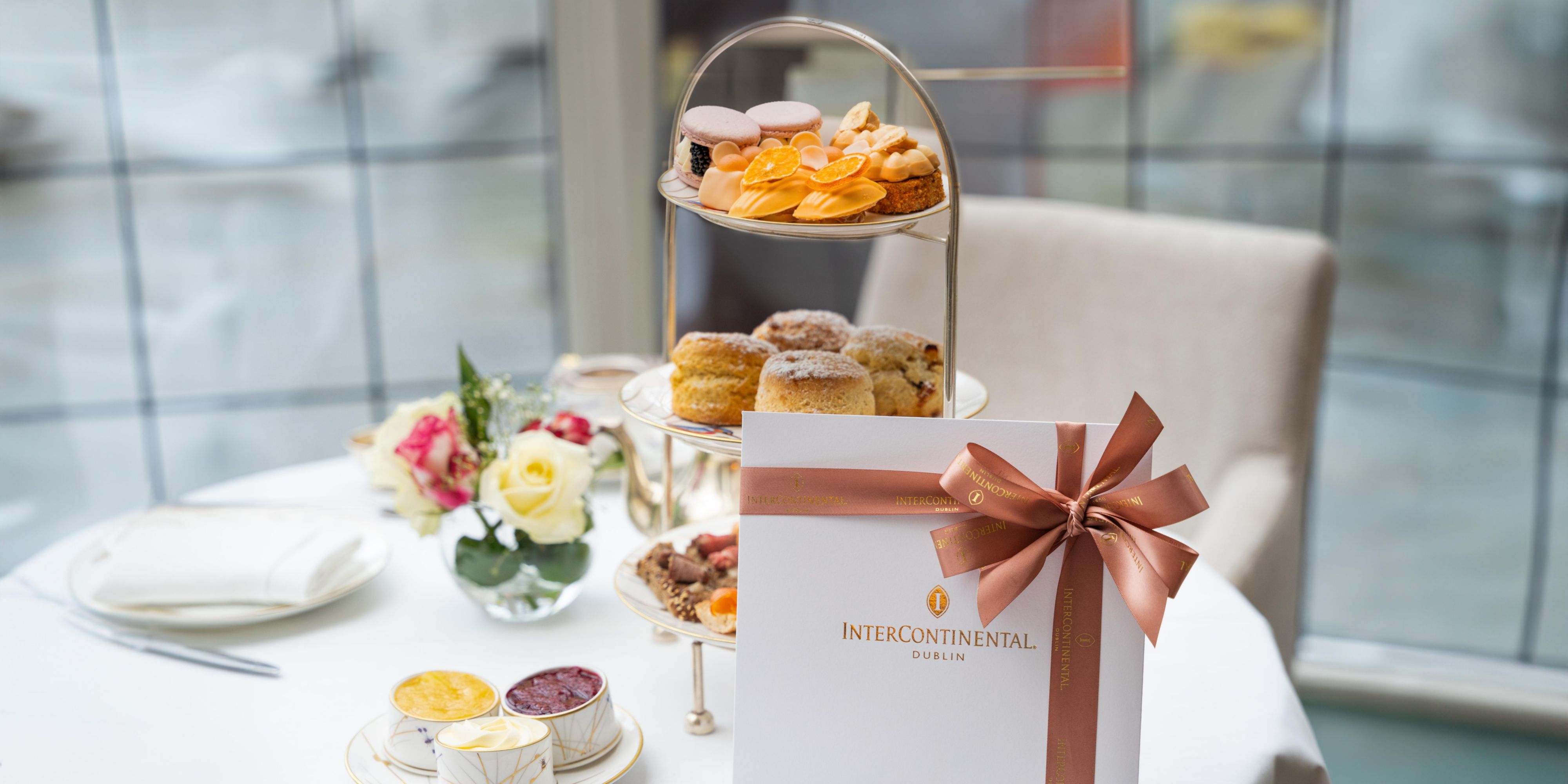 Gift an indulgent experience at InterContinental Dublin with a luxurious gift voucher. Say thank you or show your appreciation with a delightful Afternoon Tea in The Lobby Lounge, bestow a five-star overnight stay or allow them to choose their own treat with a monetary gift voucher.