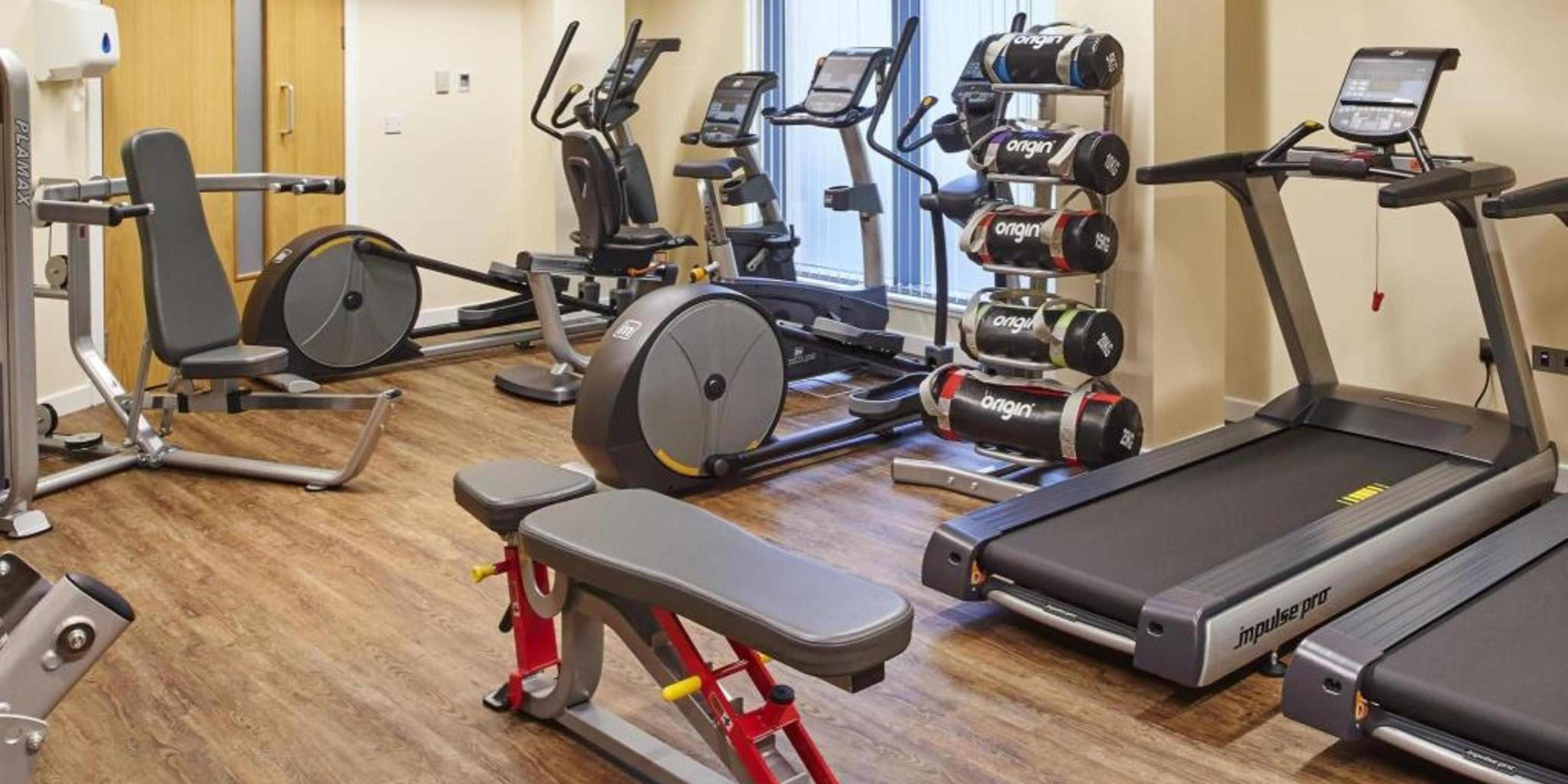Our newly refurbished gym is conveniently situated within the hotel and offers a fresh and smart way to keep you on your fitness toes during your stay with us.