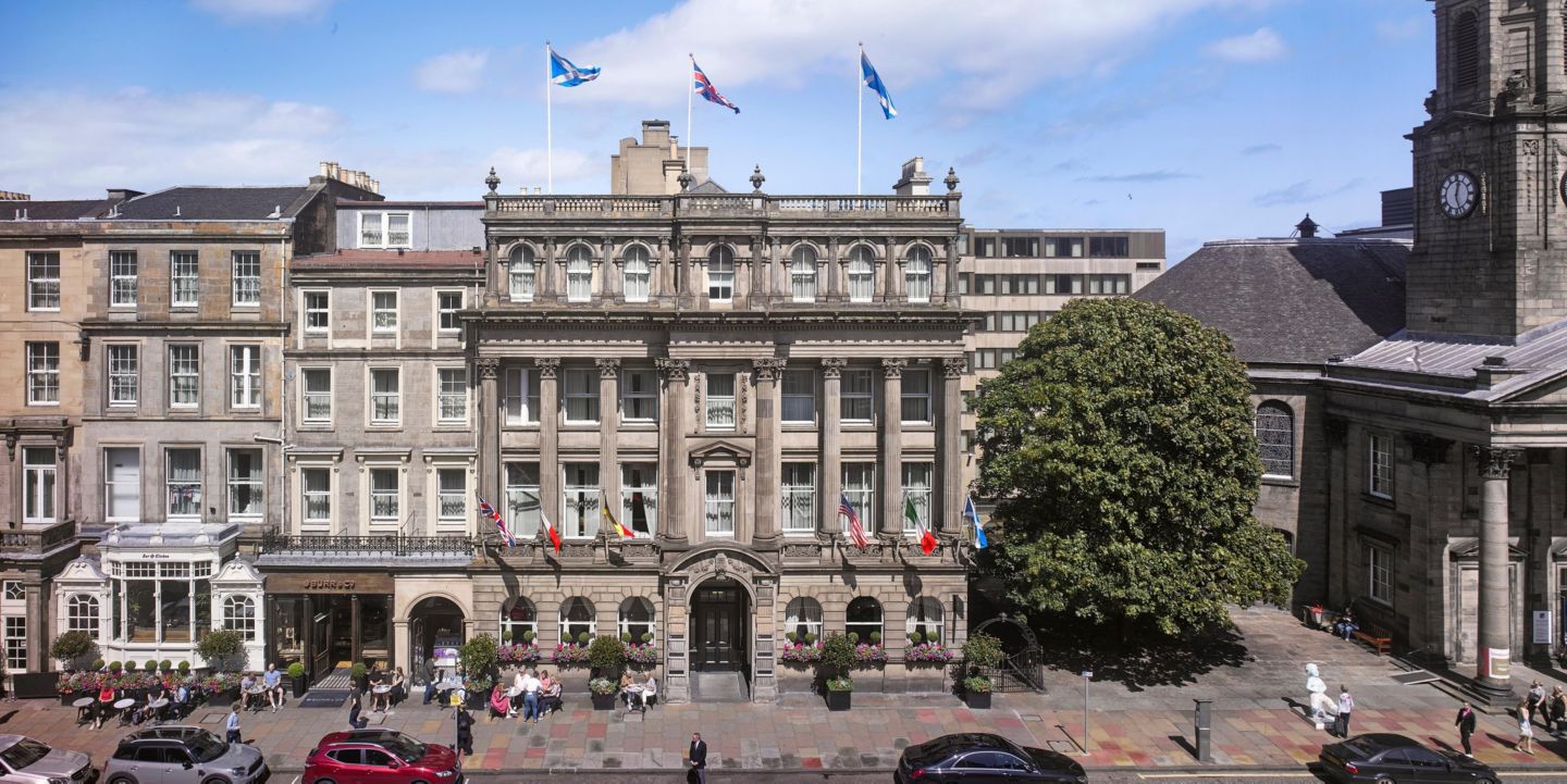 Luxury Hotels In Edinburgh Intercontinental Edinburgh The George