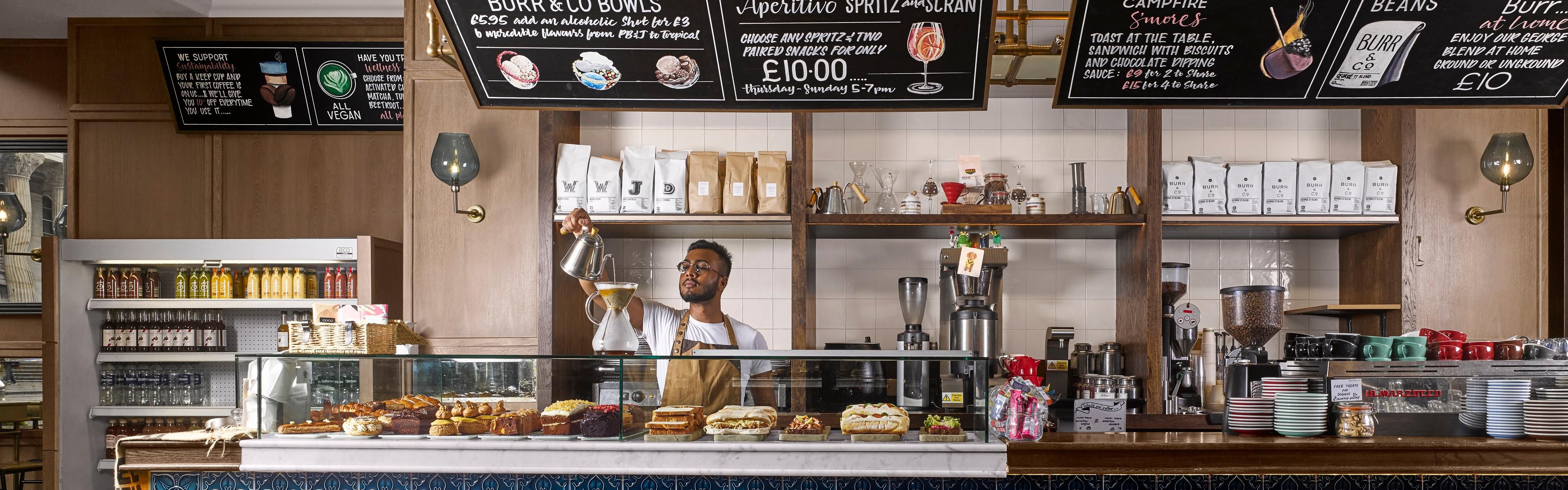 Burr & Co. coffee bar