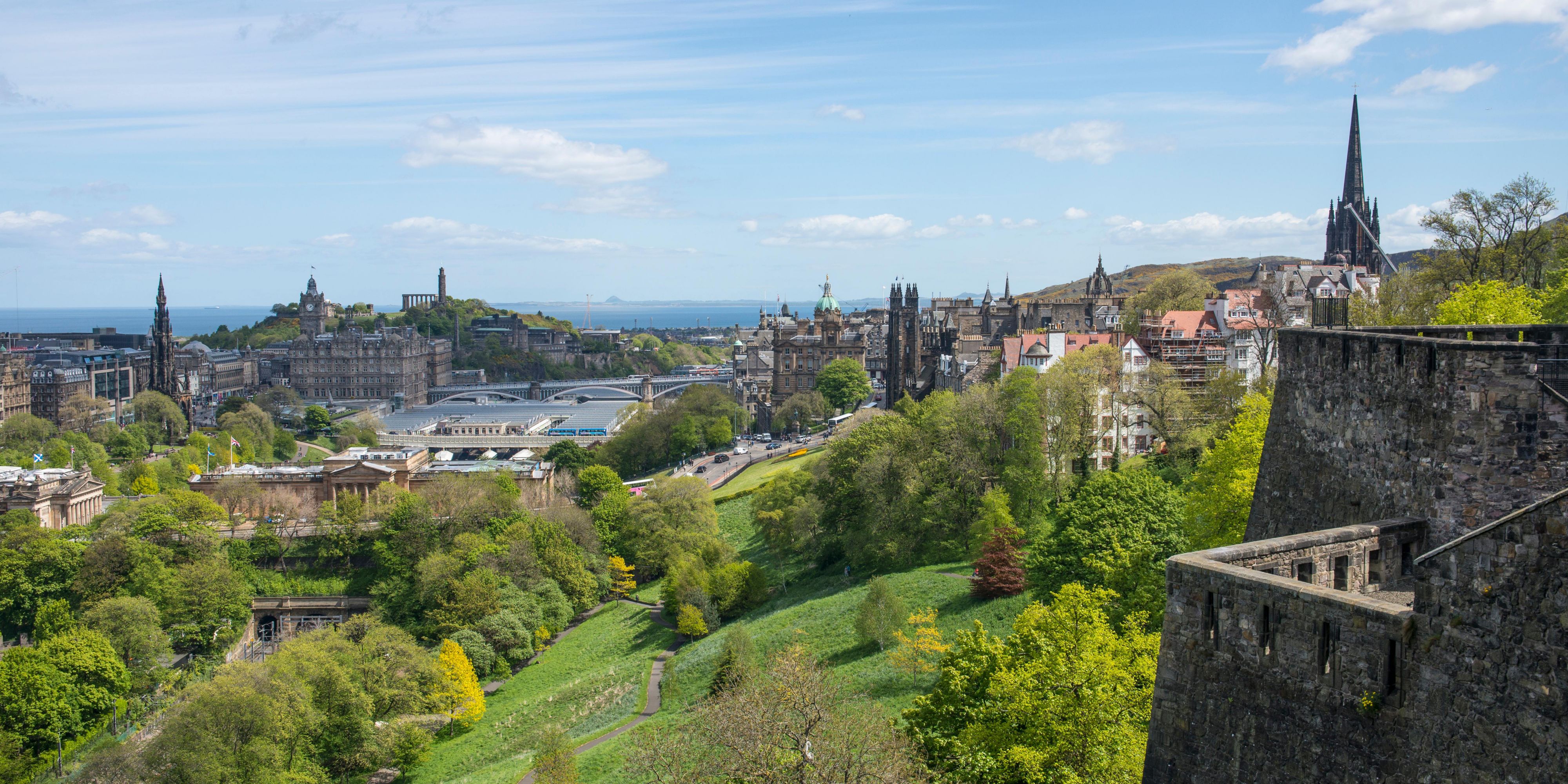 City view of Edinburgh