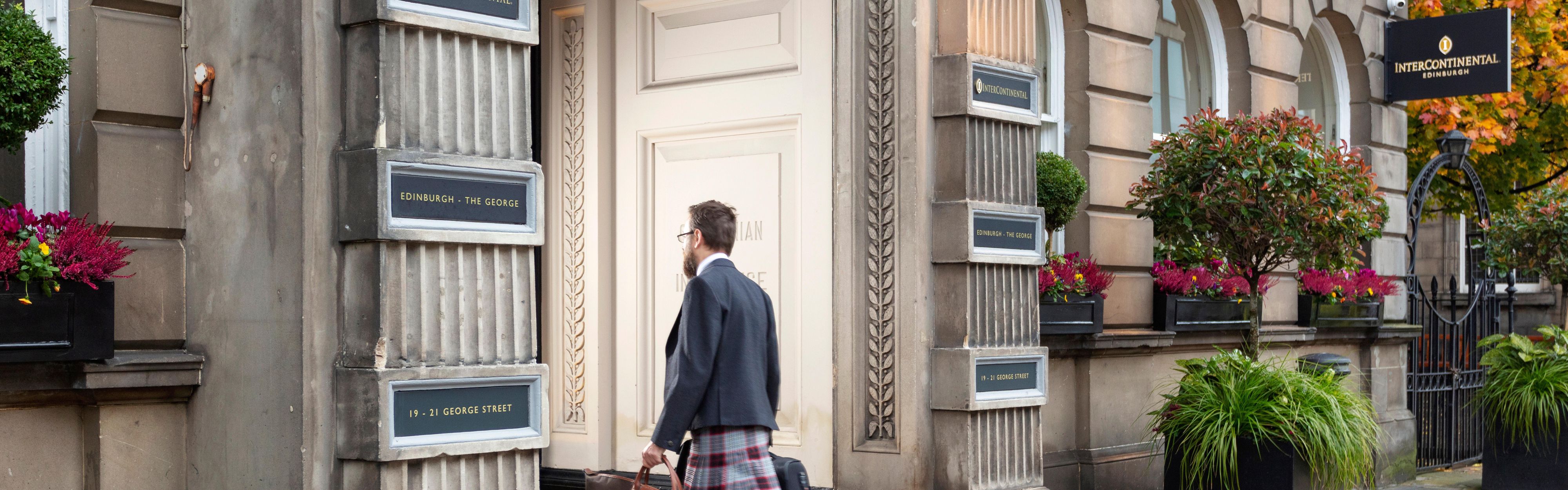 On-site concierge service at InterContinental Edinburgh The George