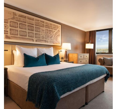 One bedroom suite with king bed