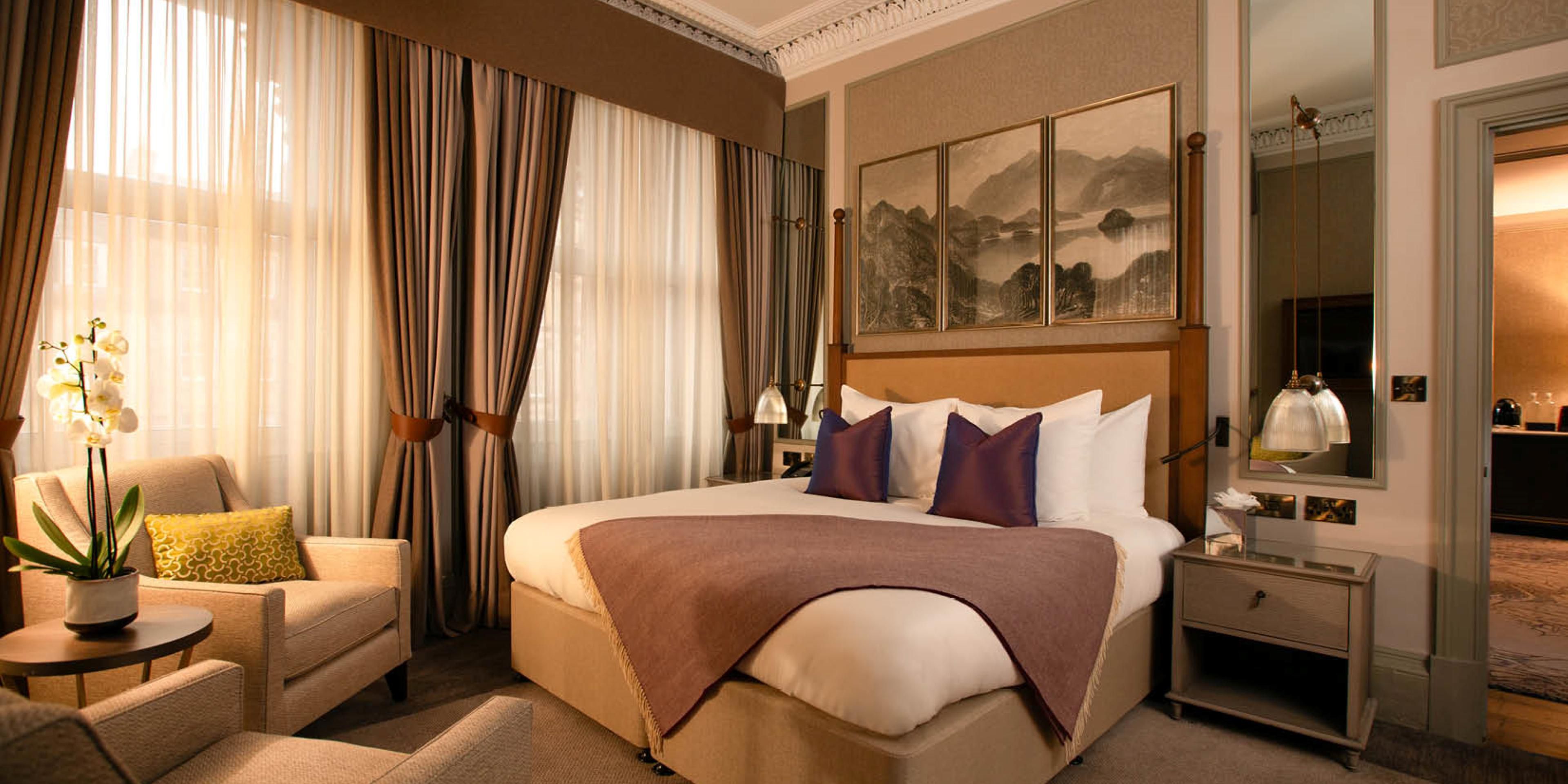 Soak up the views from our signature Somerville suite.